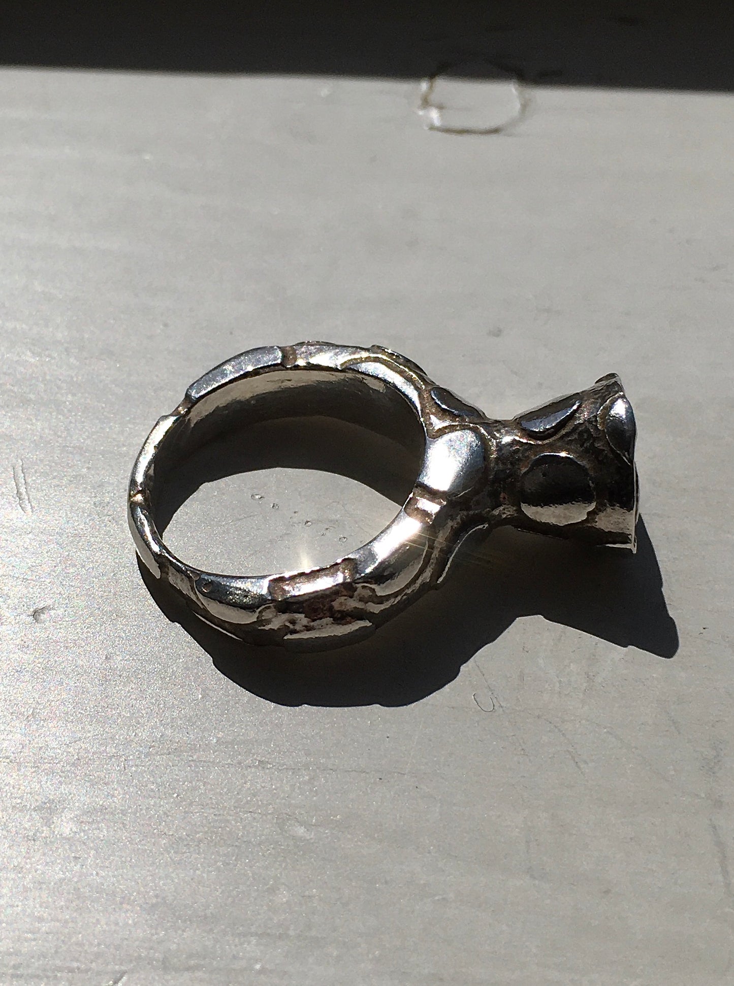 Vintage 1990s Sterling Silver Ring