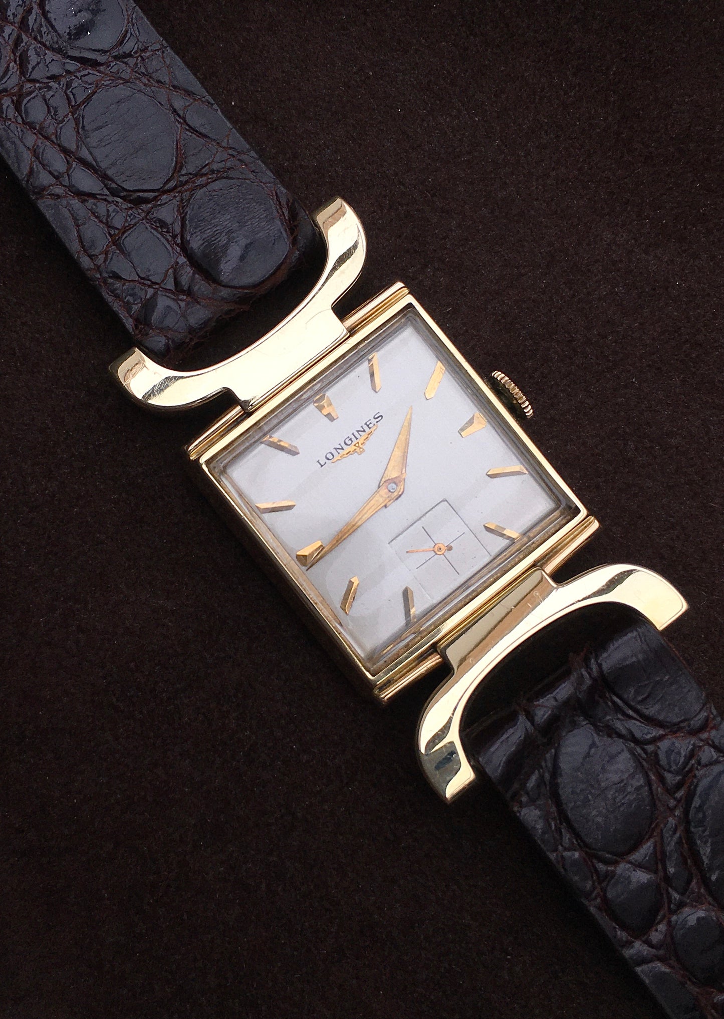 1950s 14k Gold Longines