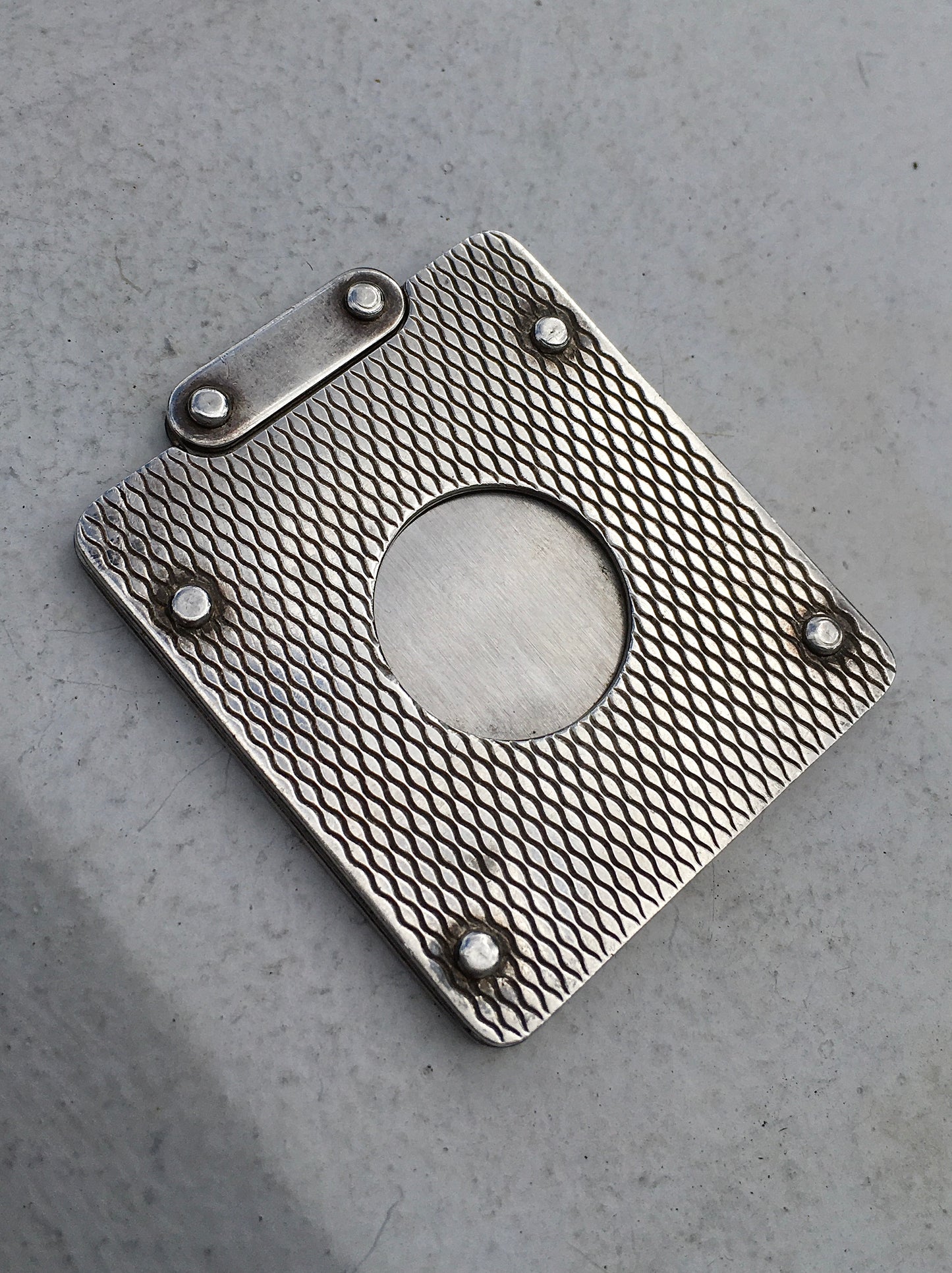 Vintage Sterling Silver Burberry’s Cigar Cutter