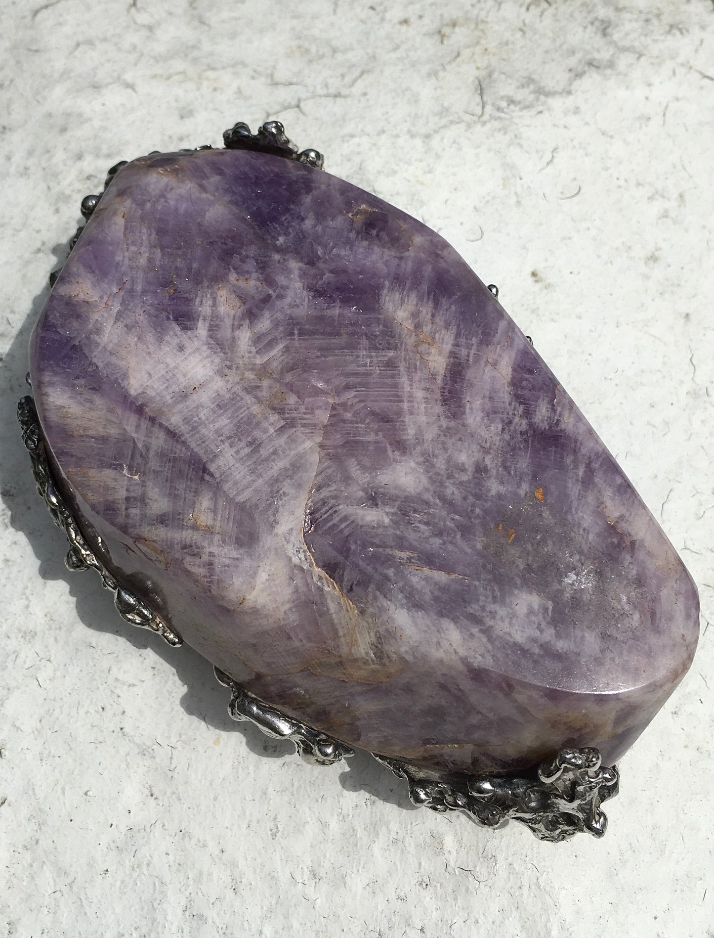 Vintage Amethyst Cigar Ashtray