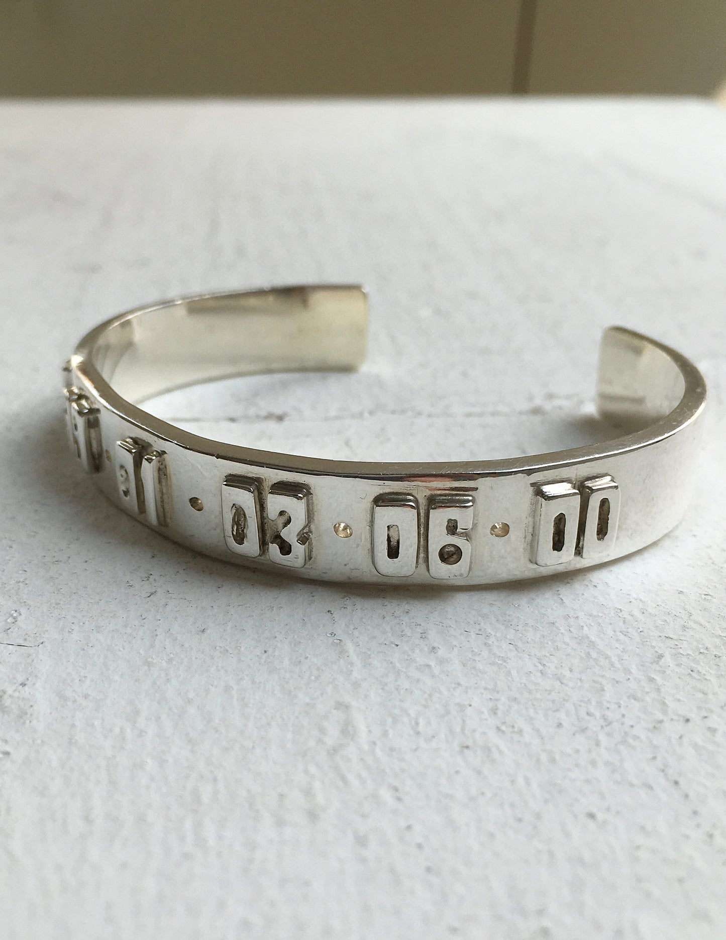 Lucky Lottery Number Bangle