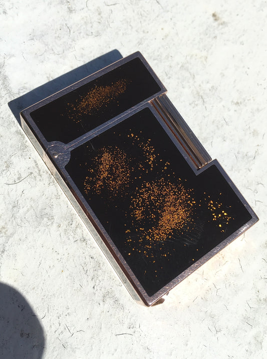 Vintage 1970s Gold Dust S.T. Dupont Ligne 2