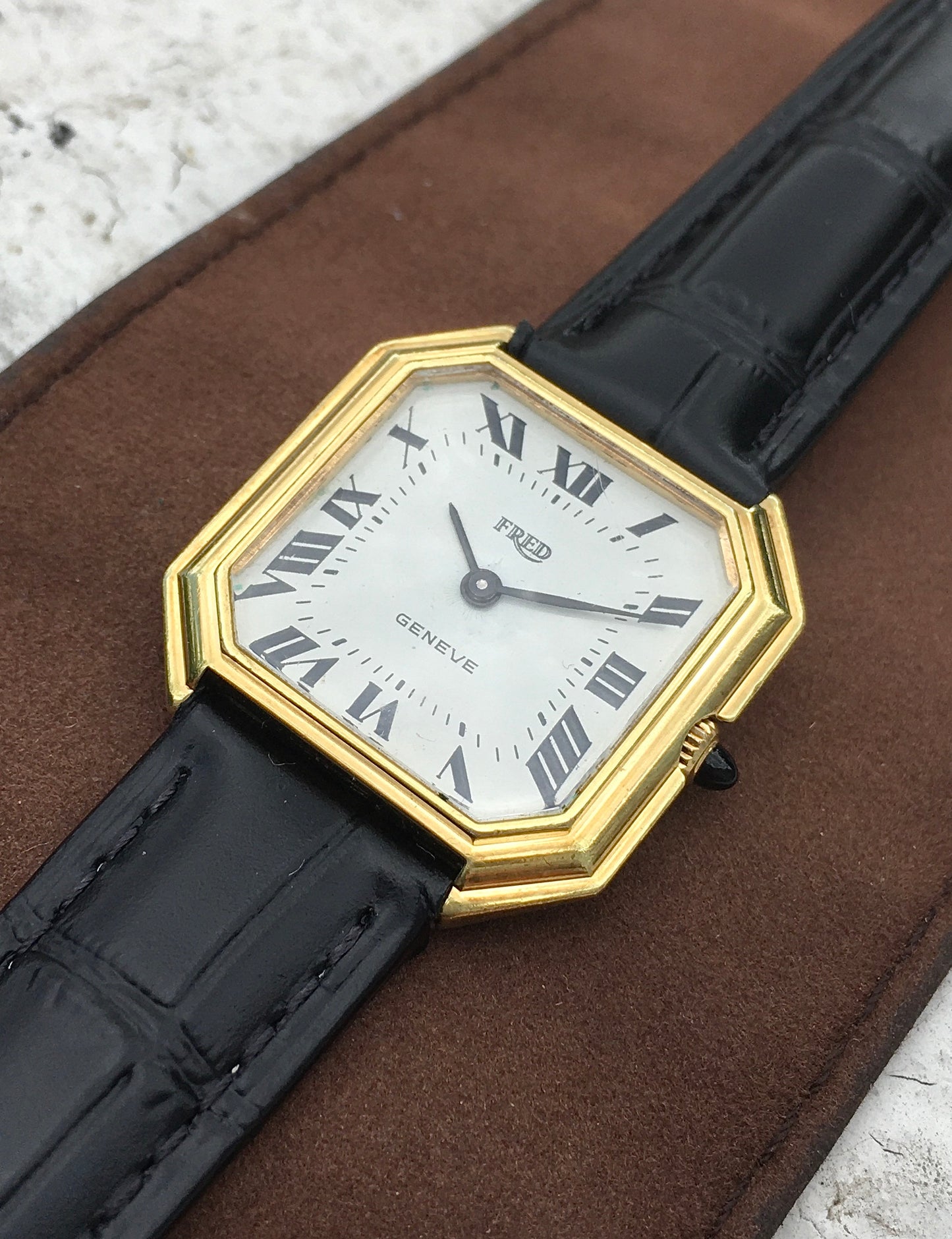 Vintage 1970s Fred Paris Wristwatch