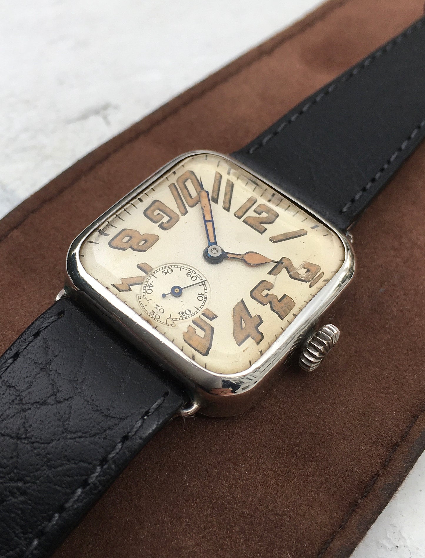 Antique Sterling Silver Wristwatch