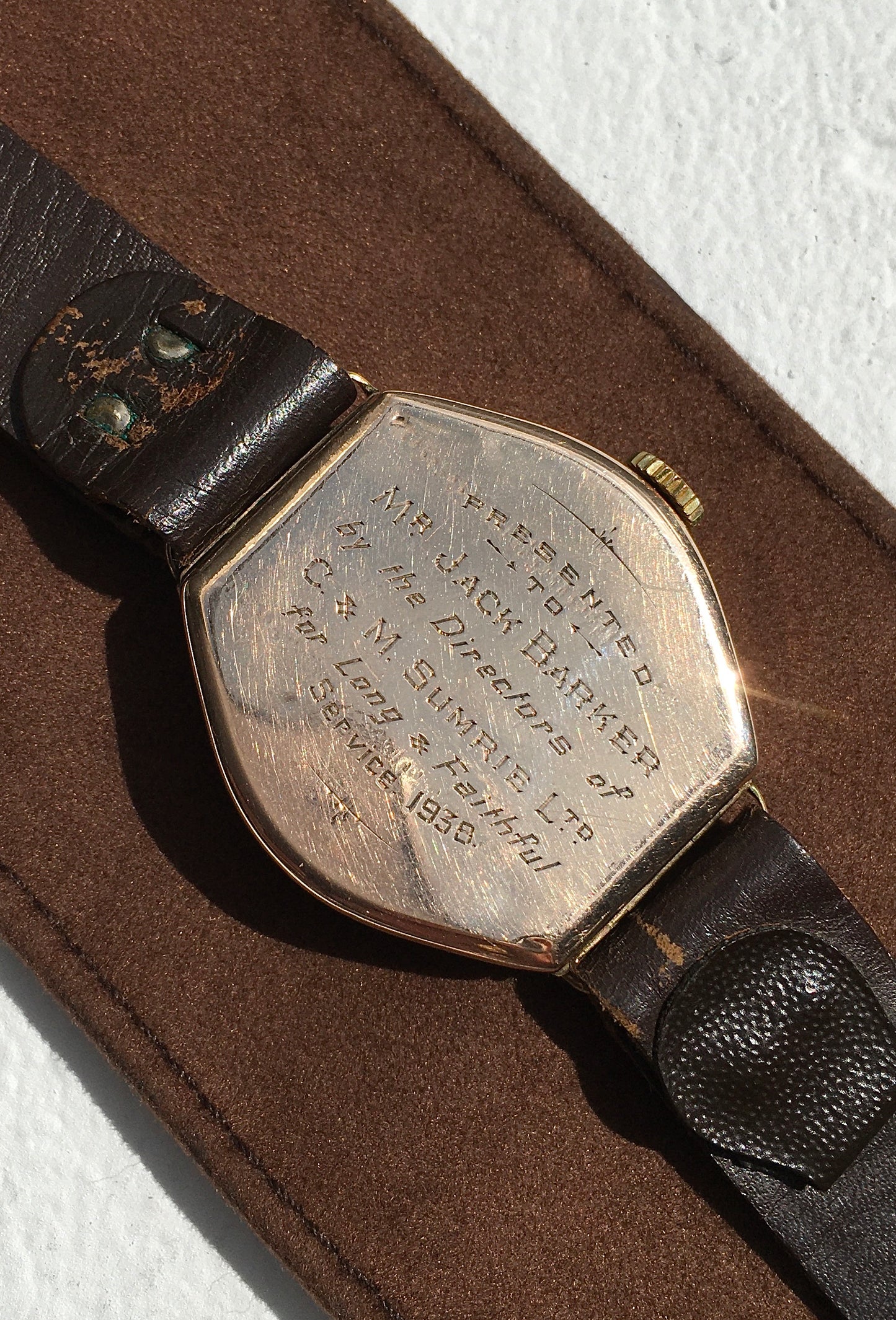 1930s 9ct Gold Rolex