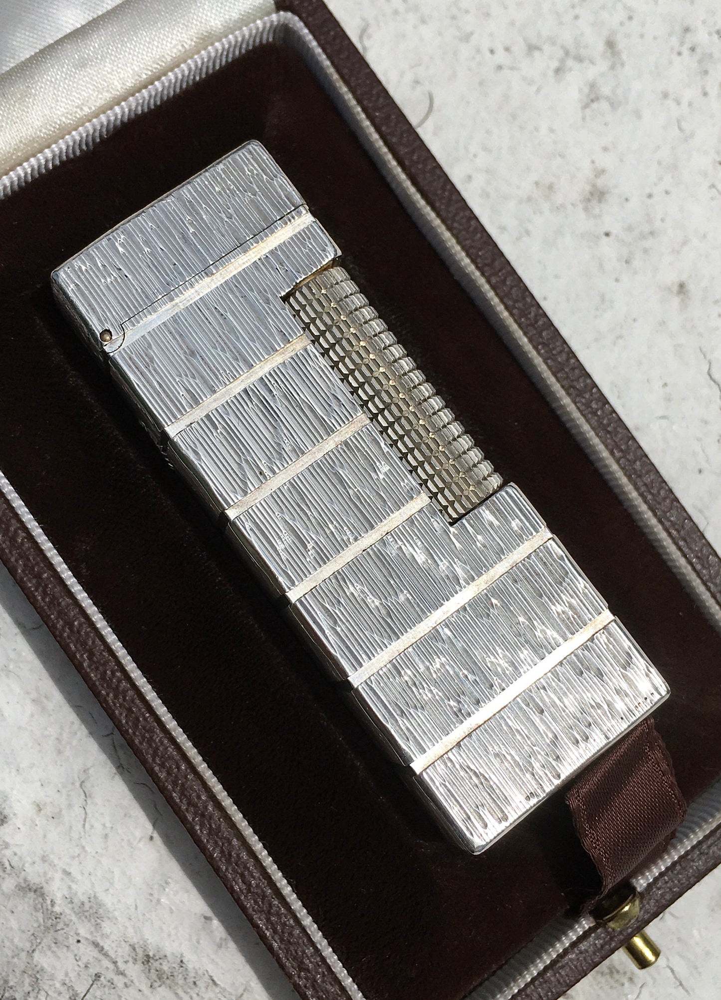 Vintage 1970s Sterling Silver Dunhill Rollagas