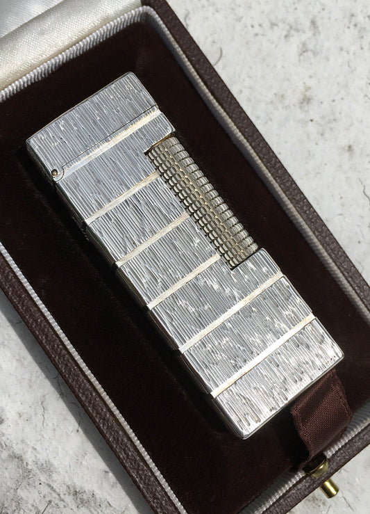 Vintage 1970s Sterling Silver Dunhill Rollagas