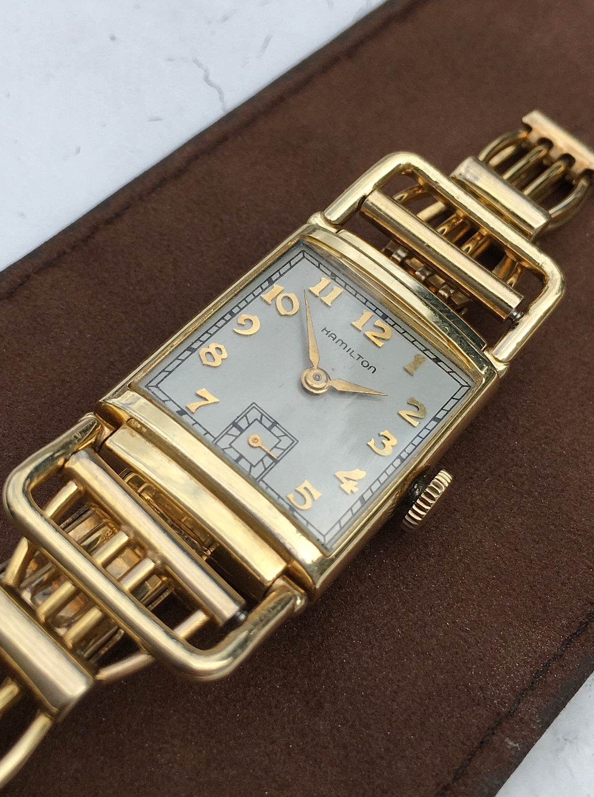 Vintage 1950s Gold Filled Hamilton