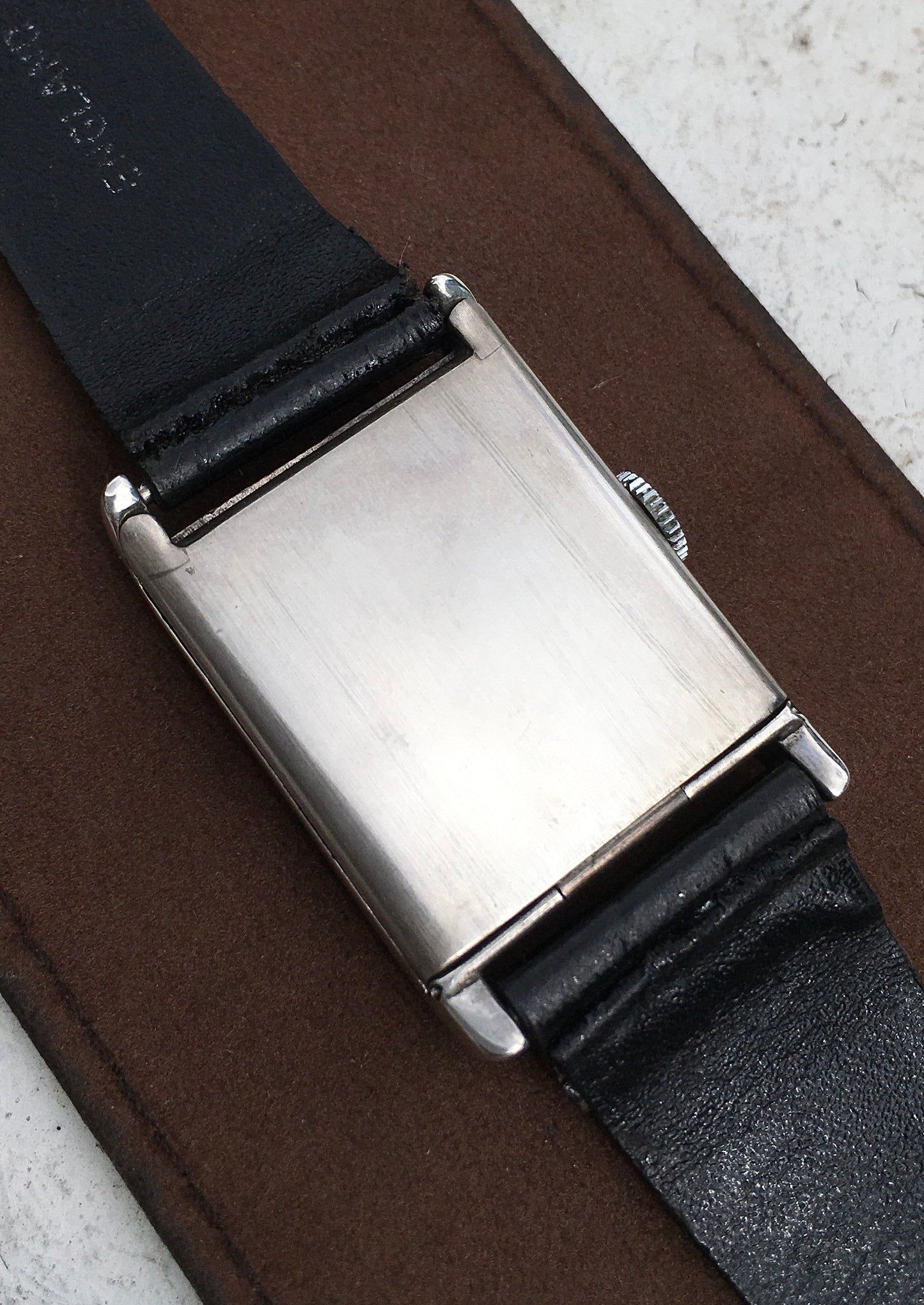 Vintage 1930s Sterling Silver Movado