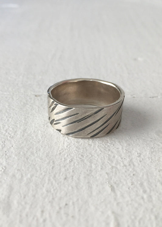 Sterling Silver Zebra Ring