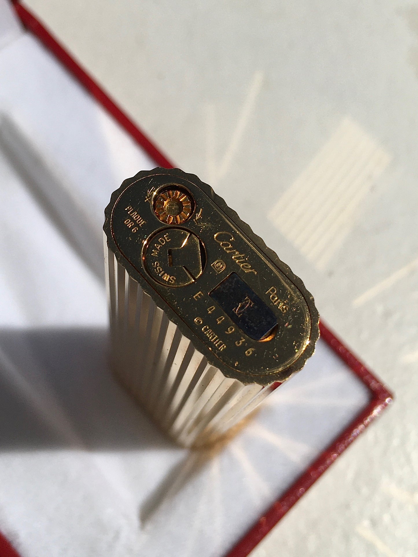 1990s Cartier Godron Lighter