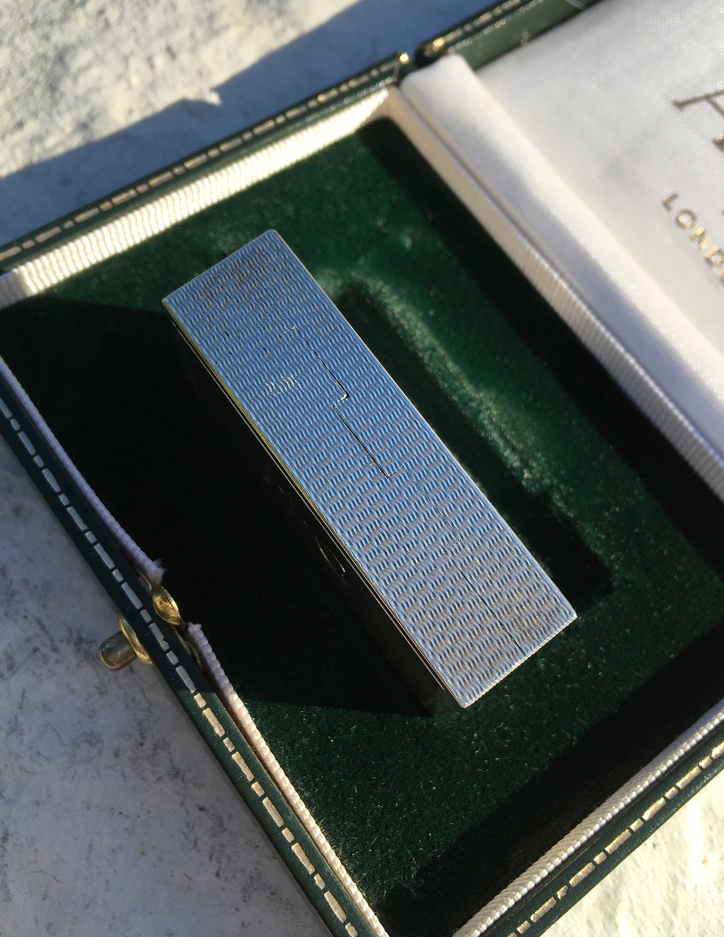 Sterling Silver Asprey Elizabeth II Pill Box