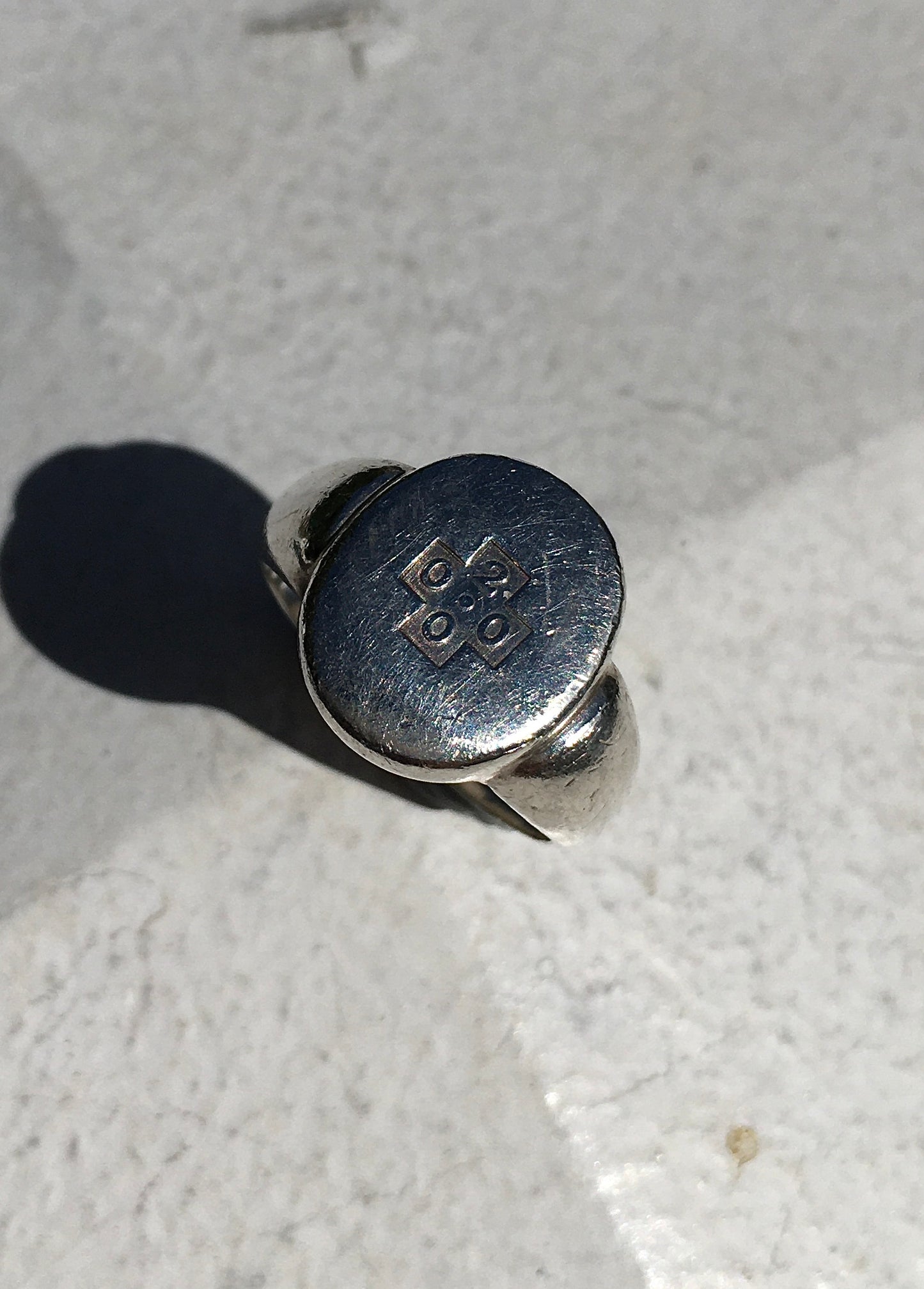 Vintage Millenium Sterling Silver Ring