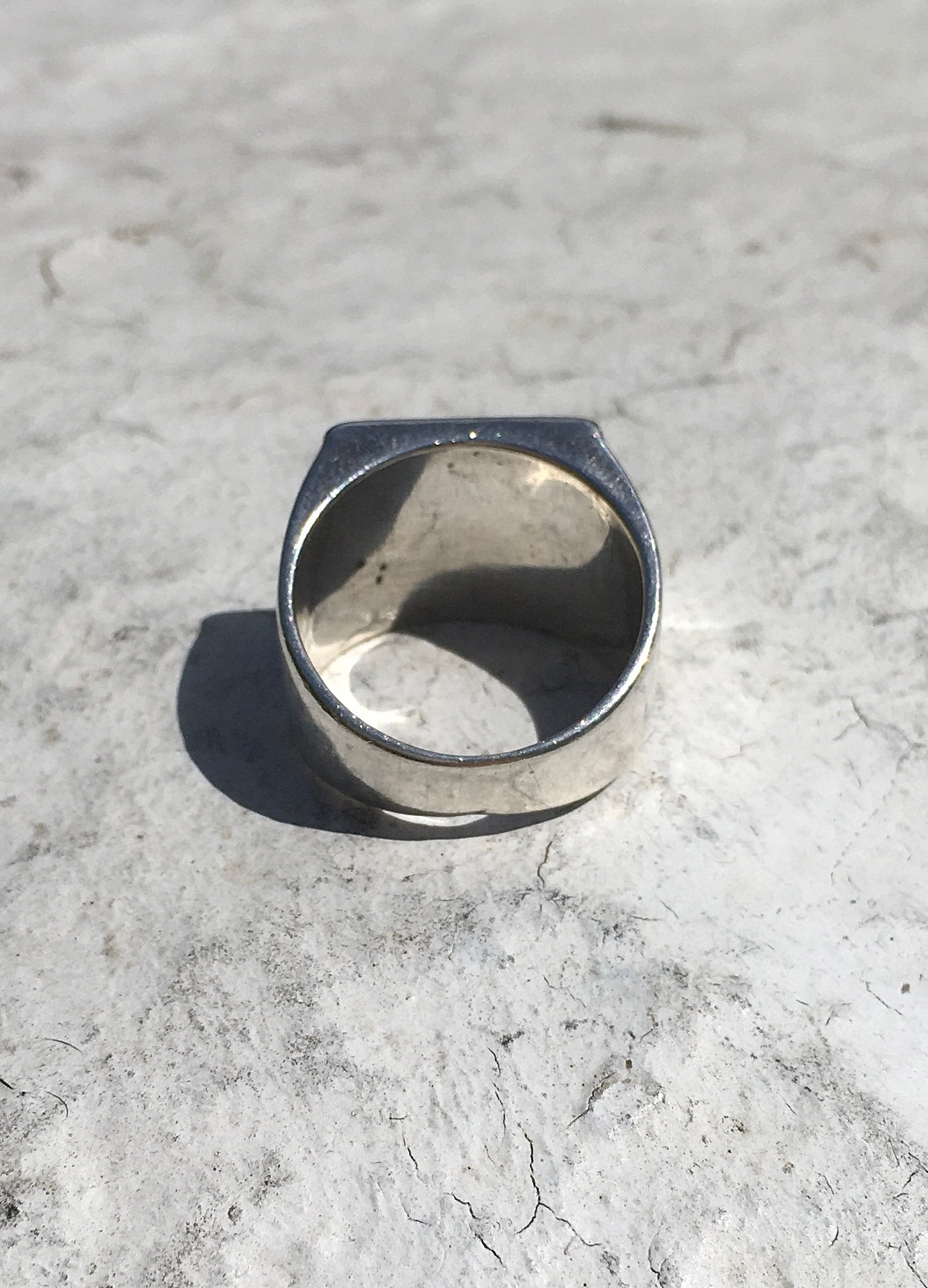 Vintage 1970s Sterling Silver Hallmark Ring