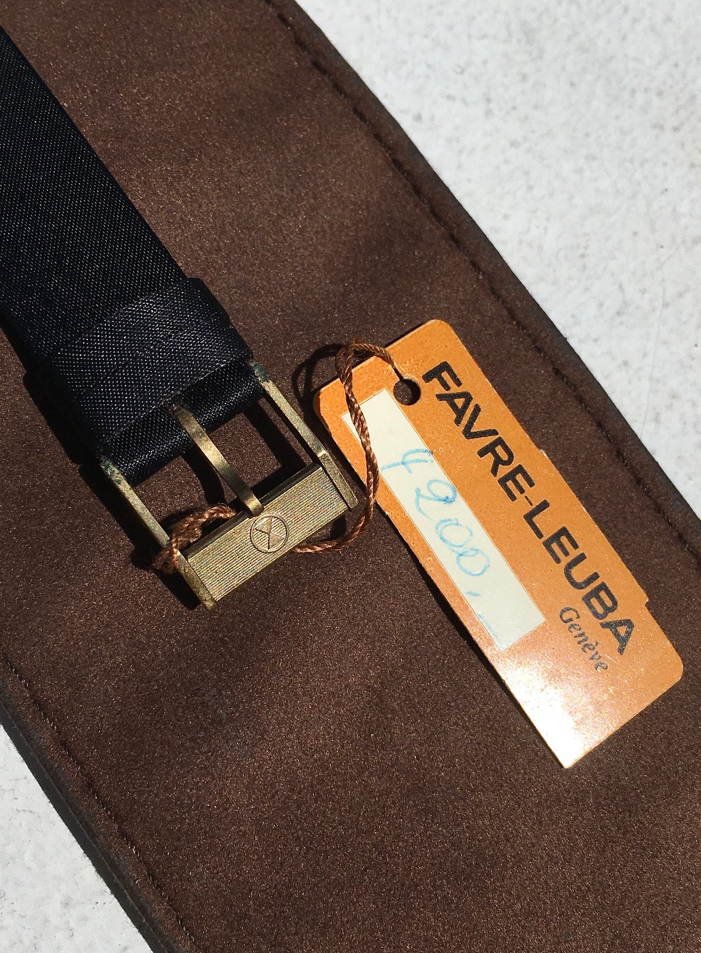 Vintage NOS 1970s Favre-Leuba