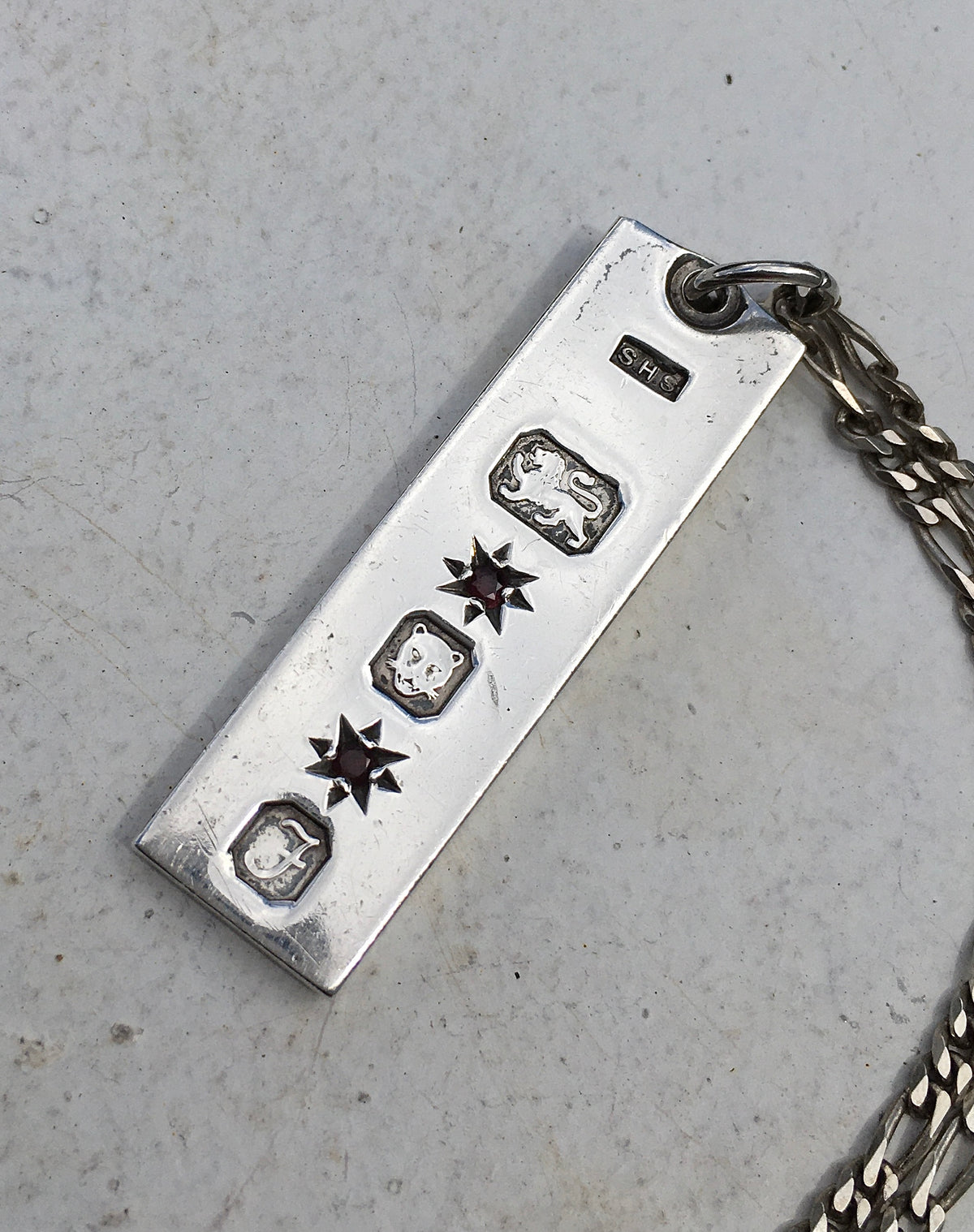 Vintage 1980s Sterling Silver Ingot