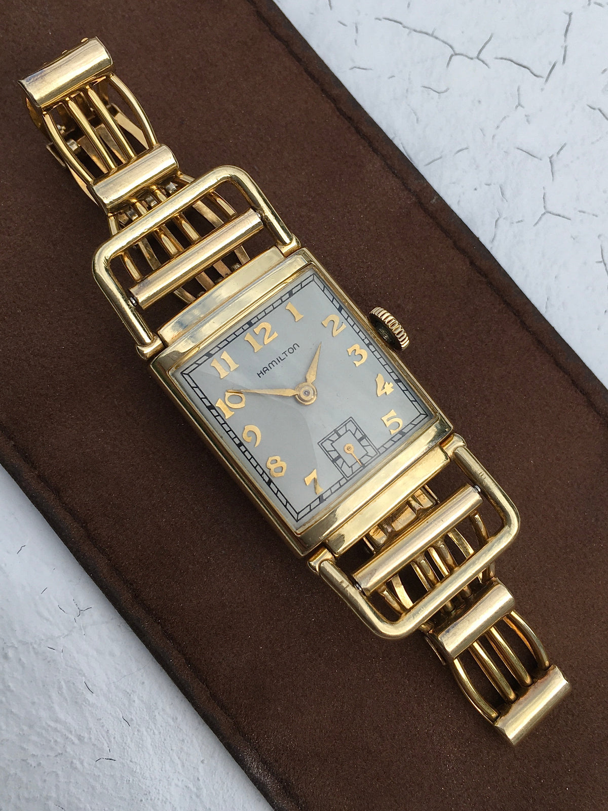 Vintage 1950s Gold Filled Hamilton