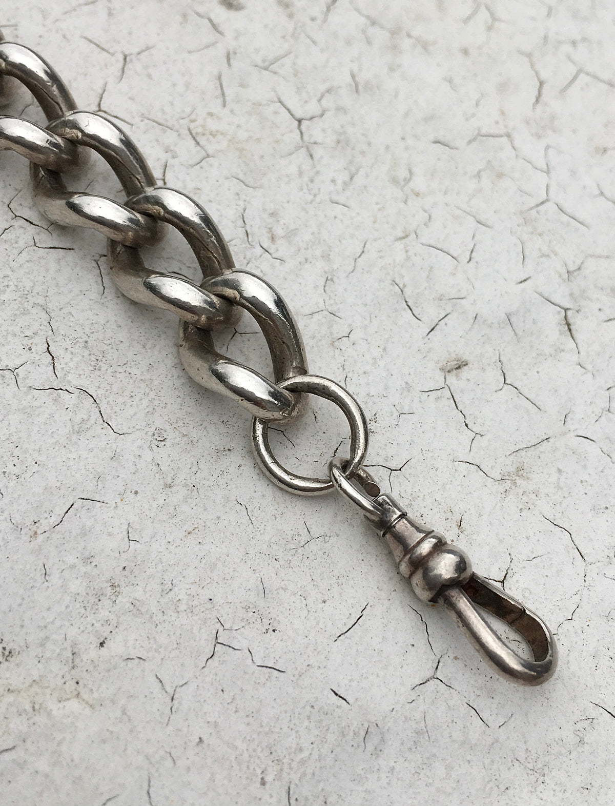Vintage 1970s Identity Curb Link