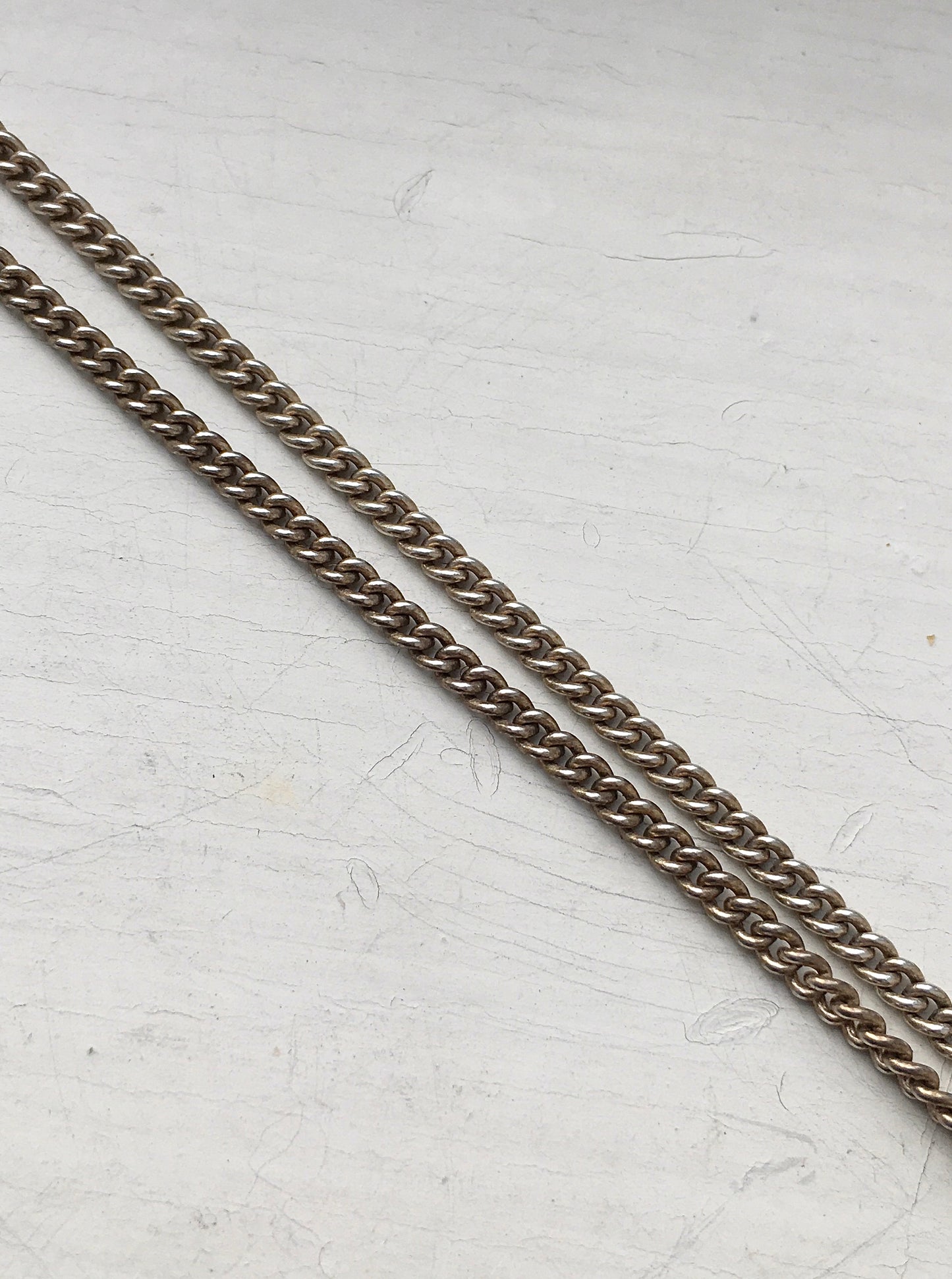 1970s Sterling Silver Jubilee Necklace