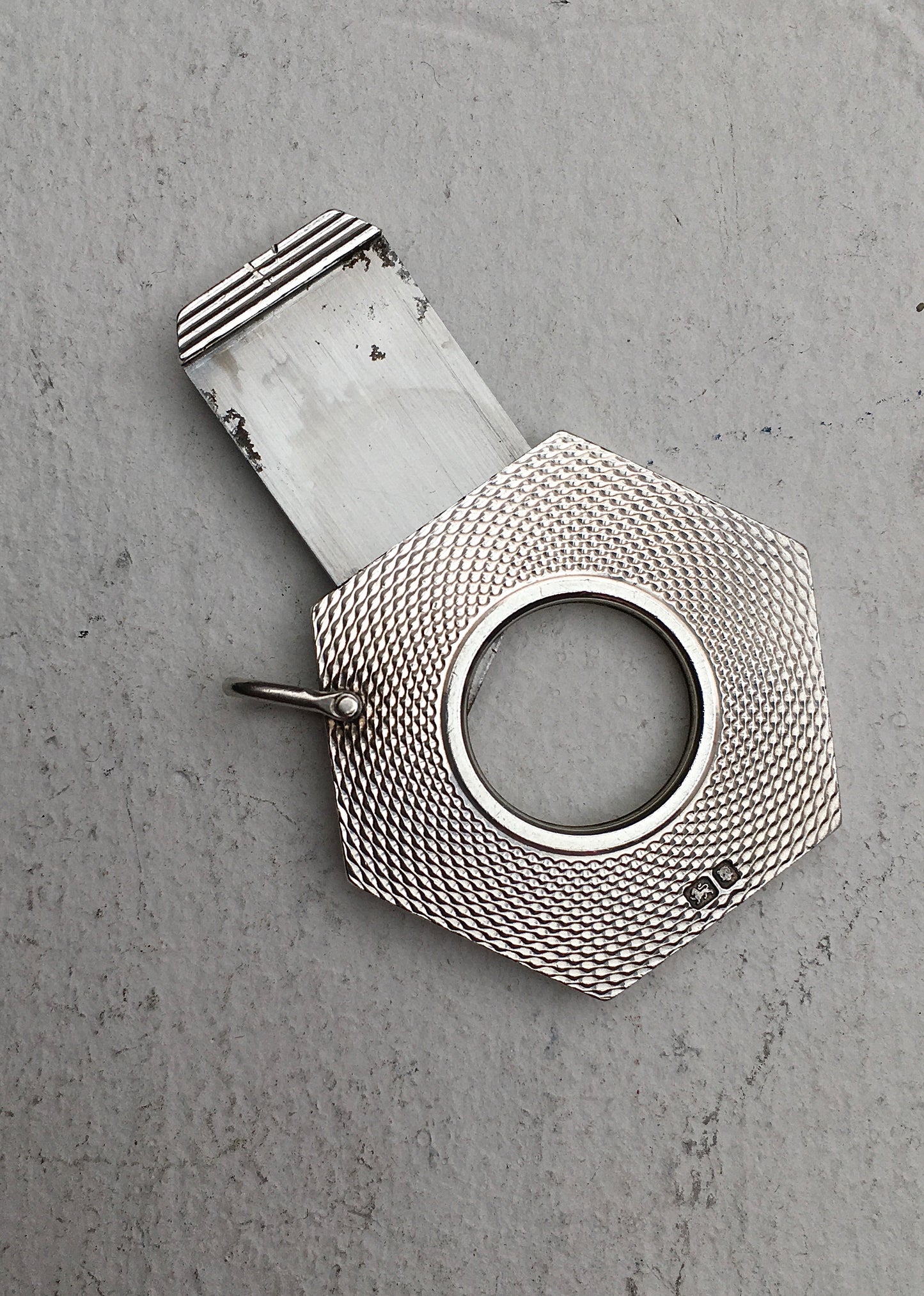 Vintage 1970s Sterling Silver Alfred Dunhill Cigar Cutter