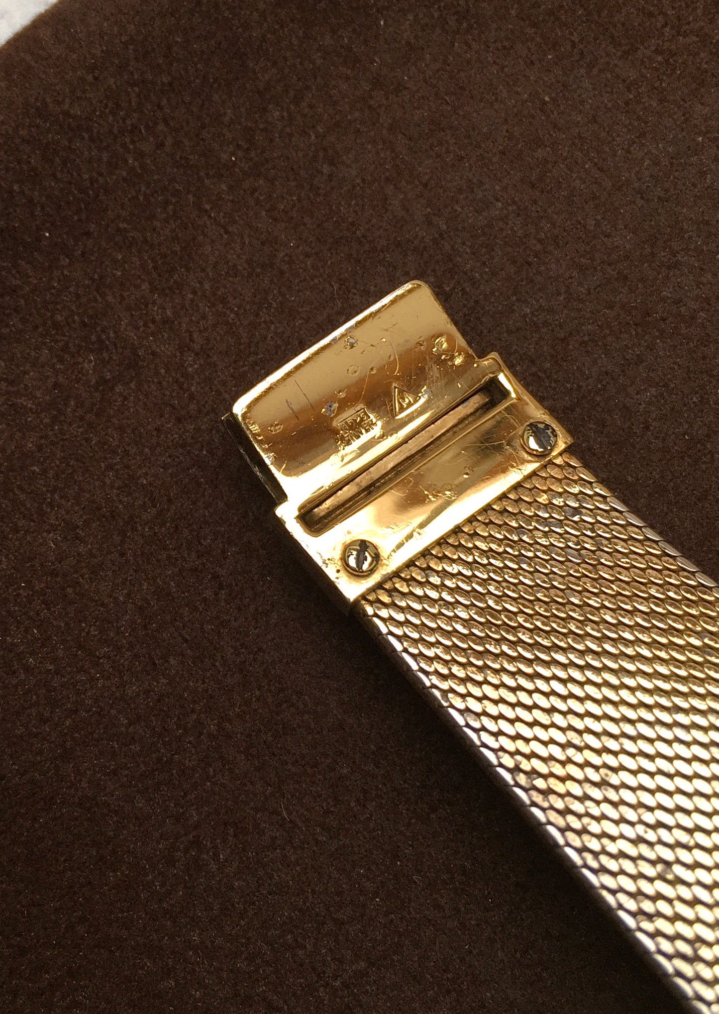 1970s Sterling Silver Vermeil Longines