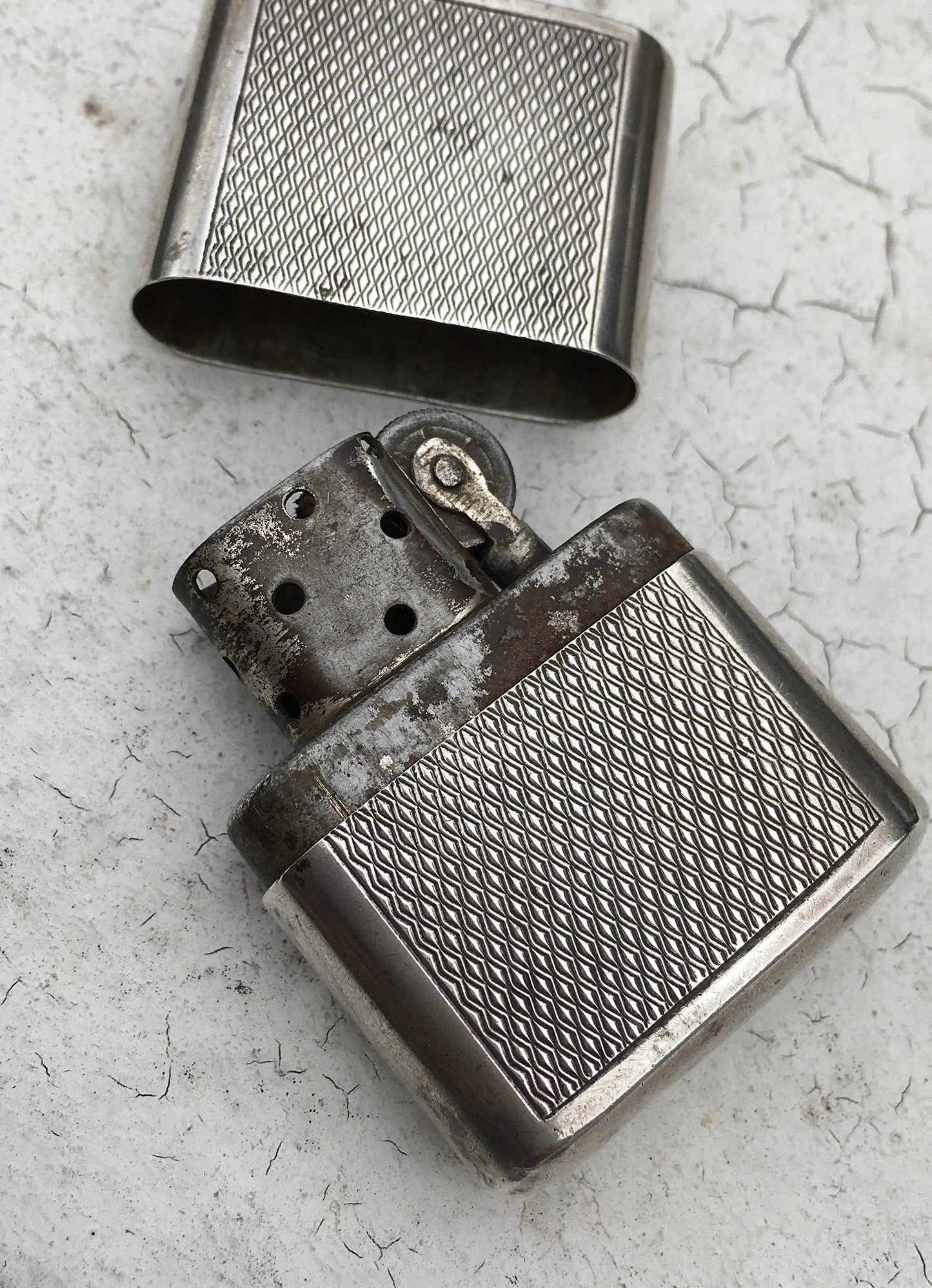 Vintage 1920s Sterling Silver Lighter