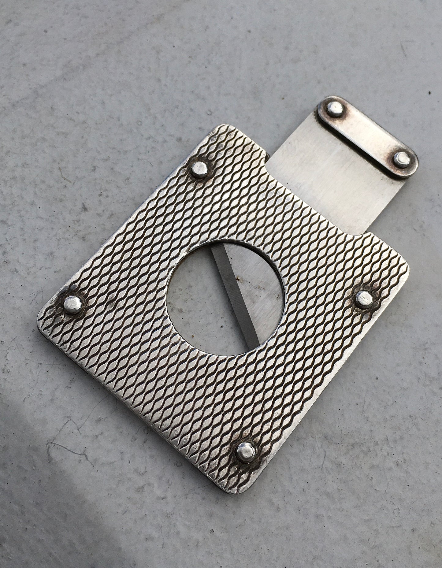 Vintage Sterling Silver Burberry’s Cigar Cutter