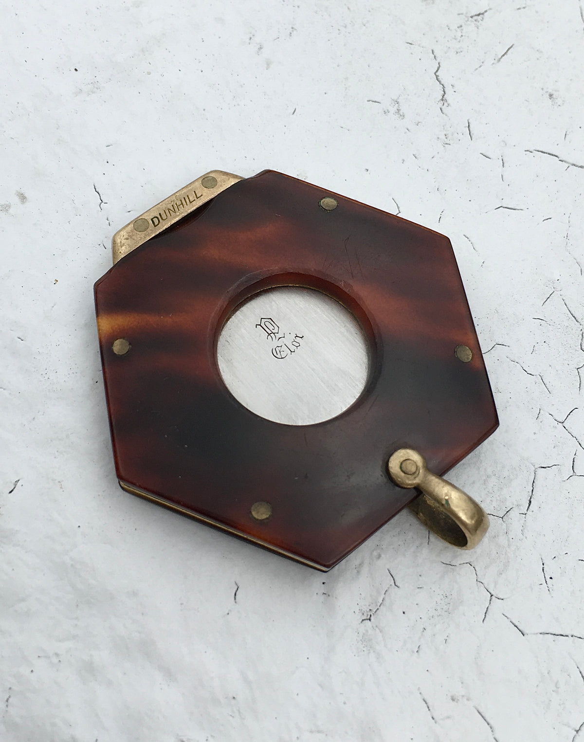 Vintage 1950s Tortoise Shell Dunhill Cigar Cutter