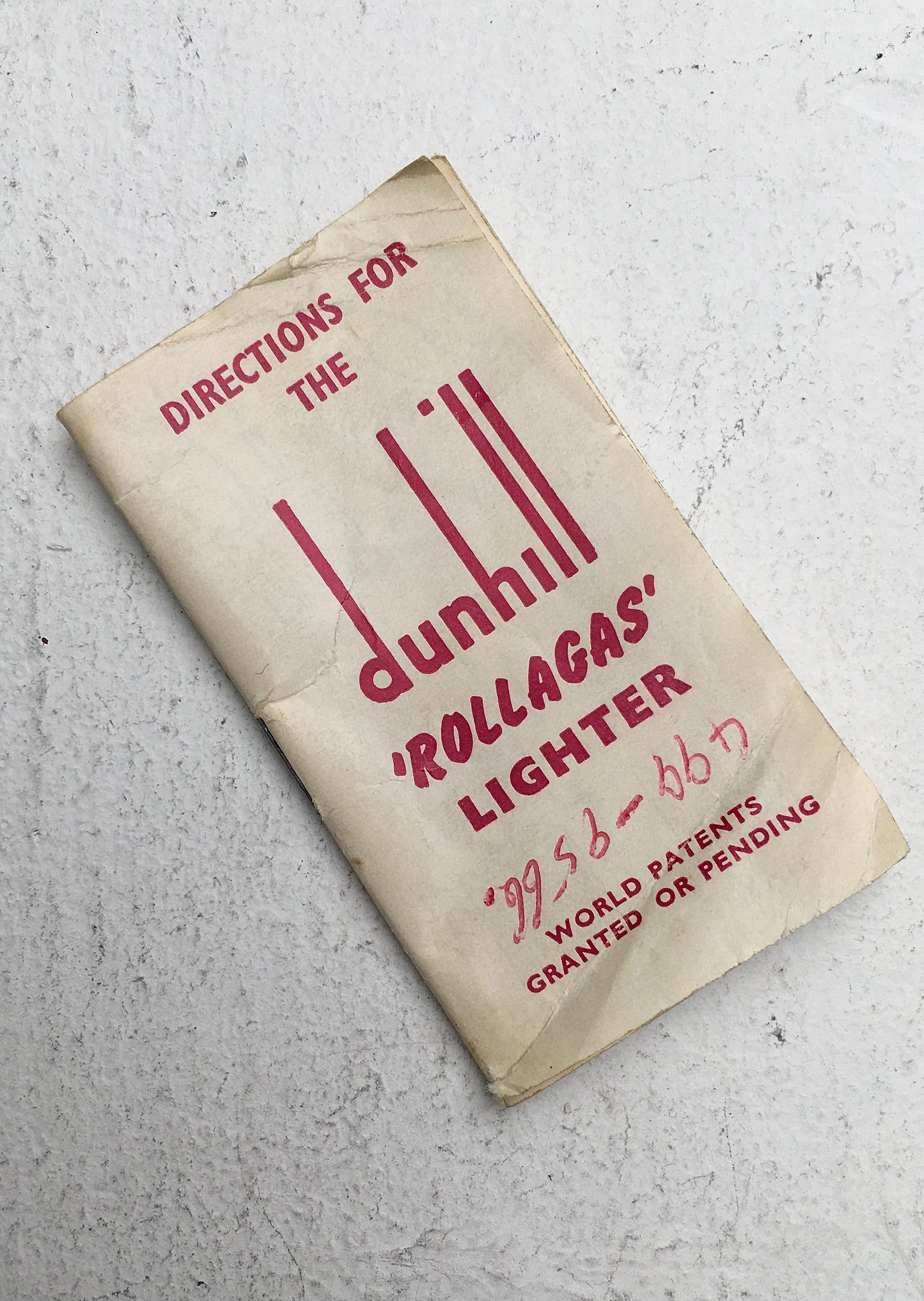 Vintage 1960s Dunhill Rollagas