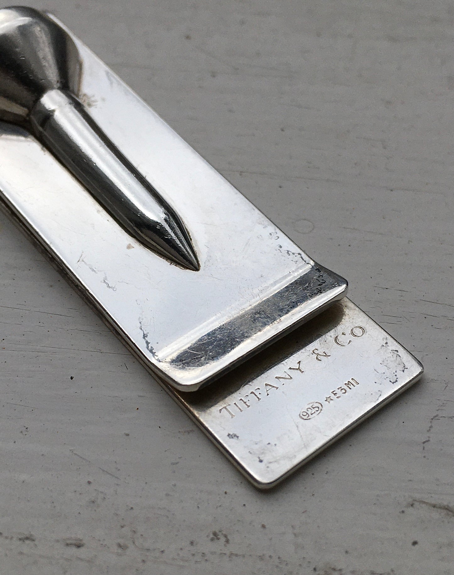 Sterling Silver Tiffany Money Clip