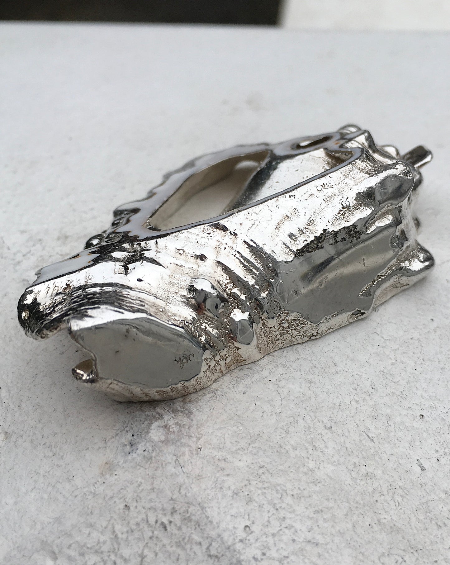 .999 Silver Ross Somerville & Morgan Shell Paperweight