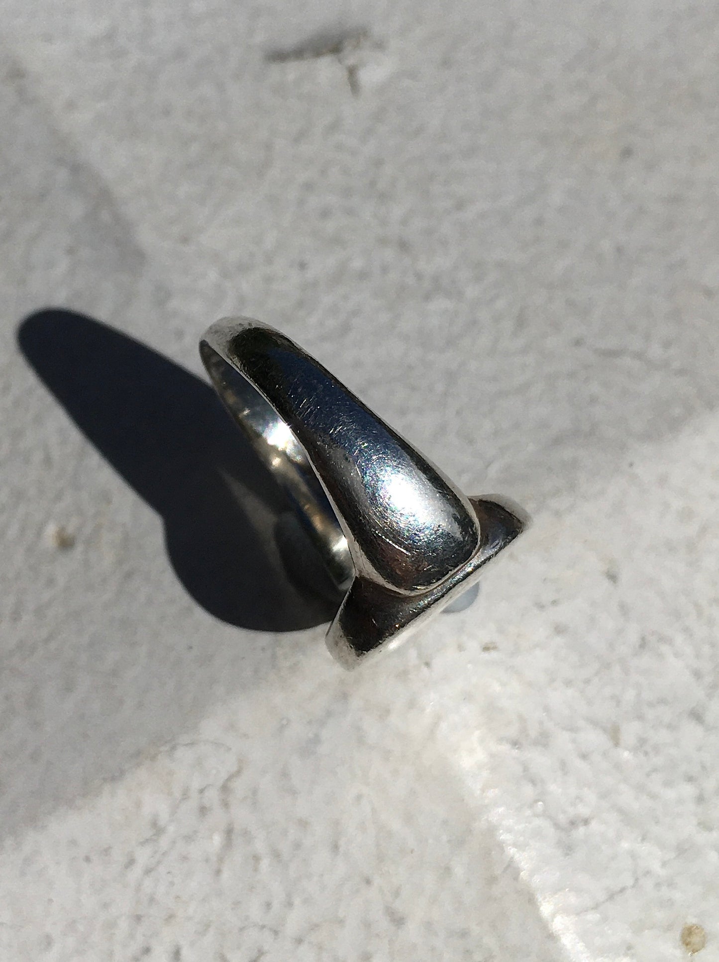Vintage Millenium Sterling Silver Ring