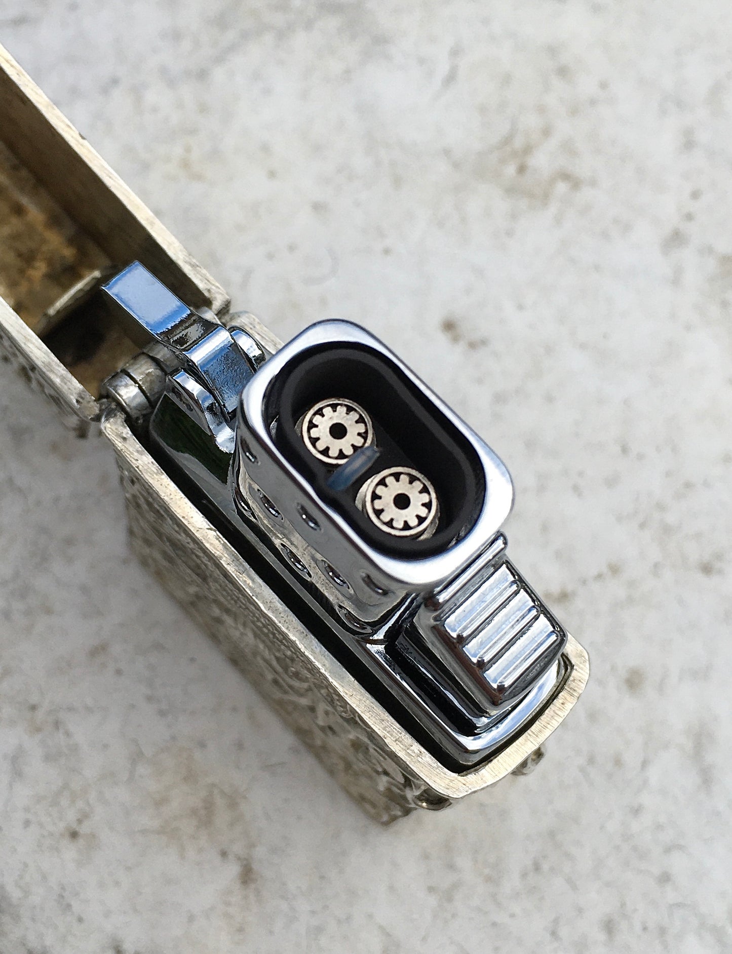 Vintage Solid Silver Lighter