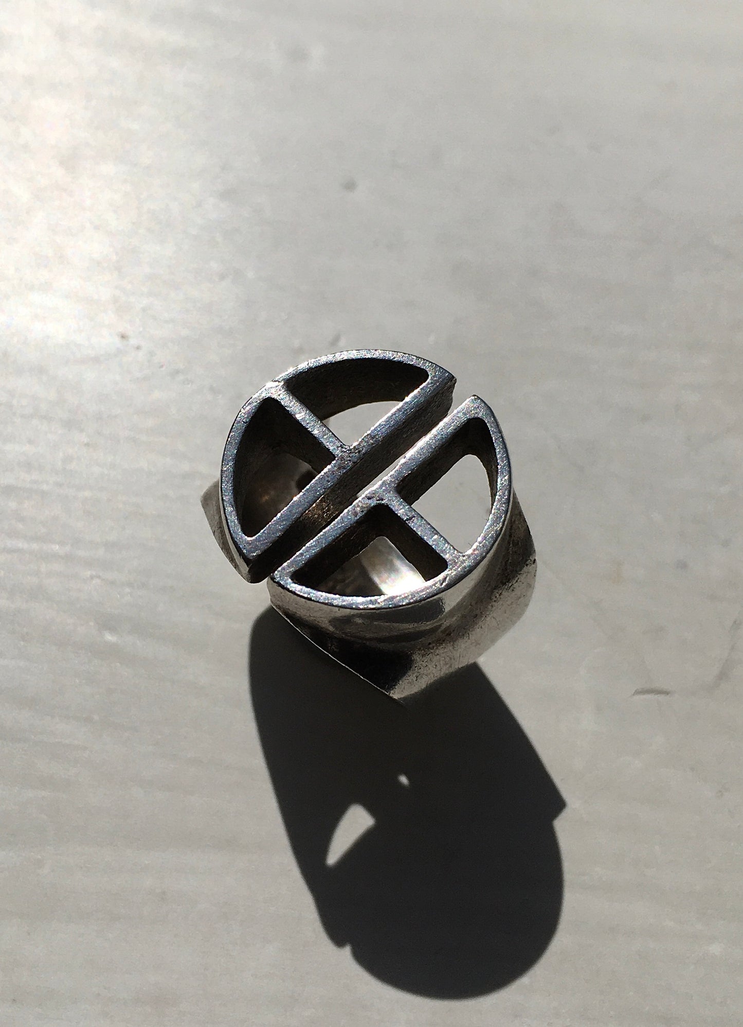 Vintage 1960s Sterling Silver Ring