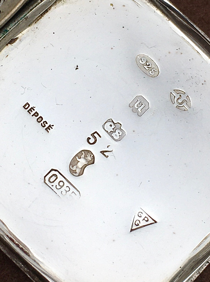 Antique Sterling Silver Wristwatch