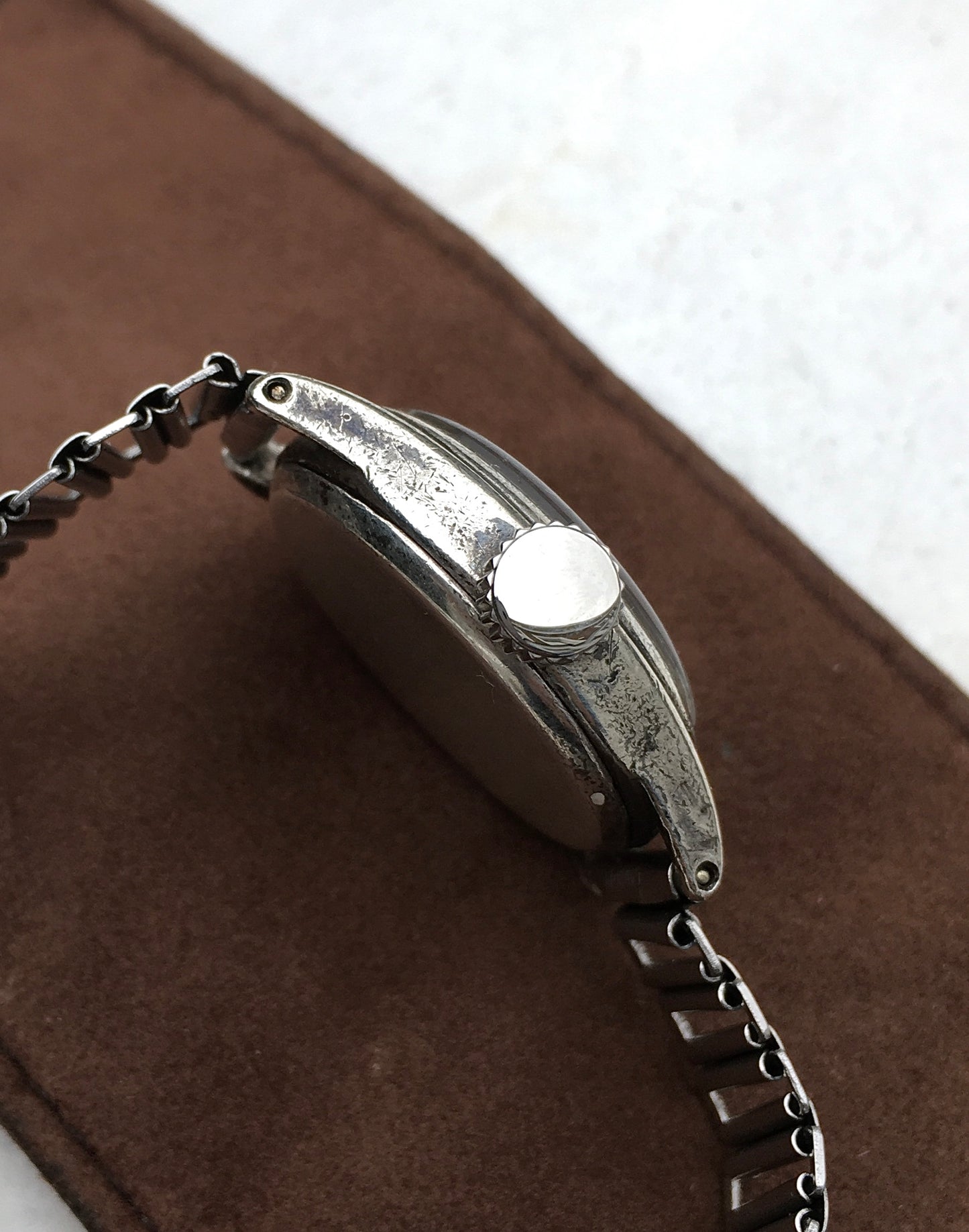 Vintage Sterling Silver Military Ovis