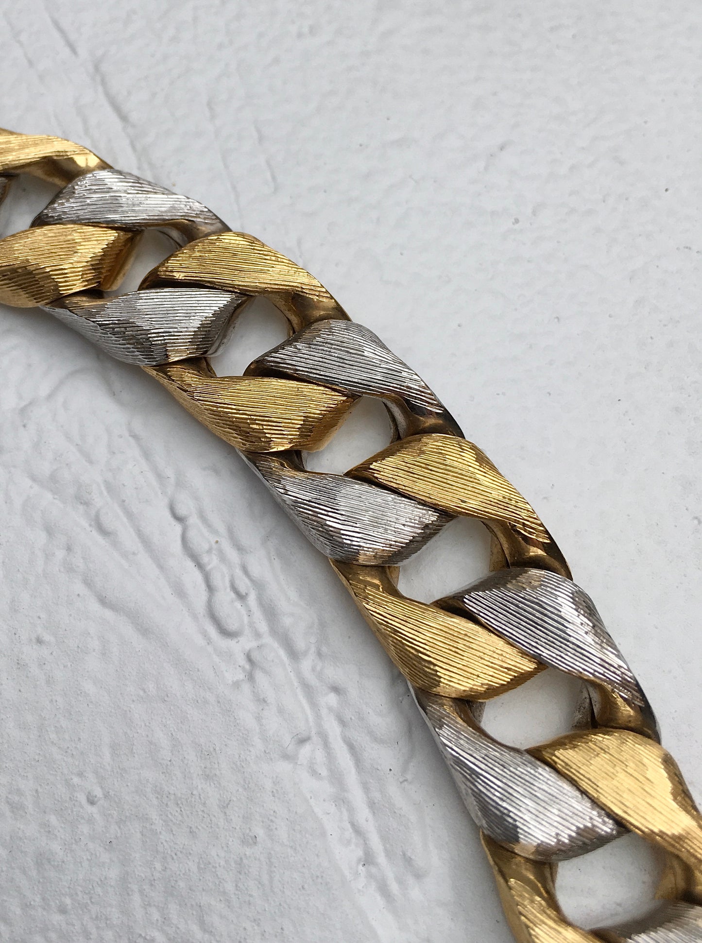 18k Bicolour Bucherer Curb Link