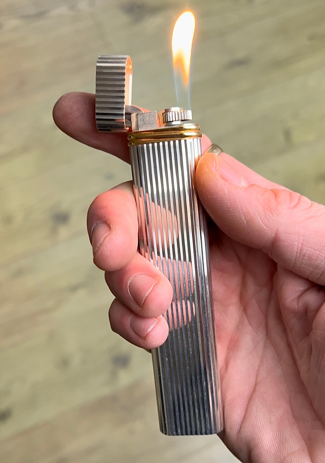 Vintage Cartier Trinity Longboy Lighter