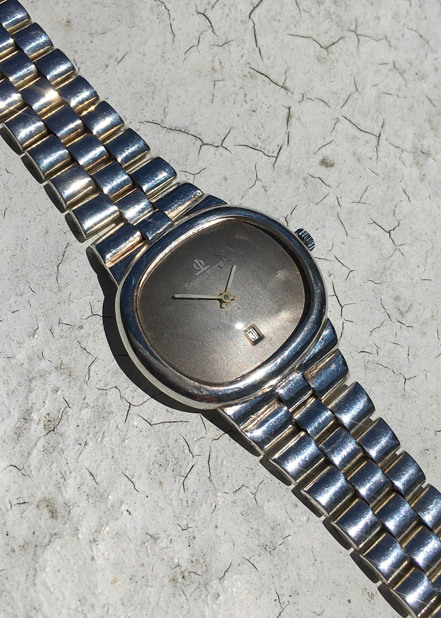 Vintage Silver Baume & Mercier