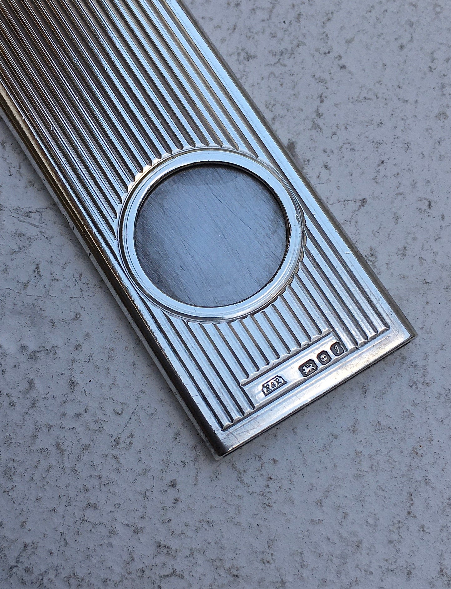 Vintage Sterling Silver Cigar Cutter