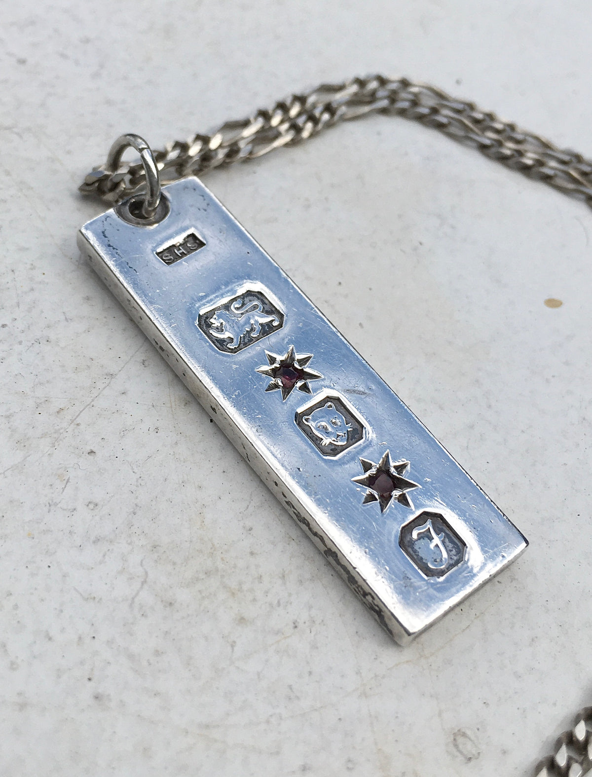 Vintage 1980s Sterling Silver Ingot