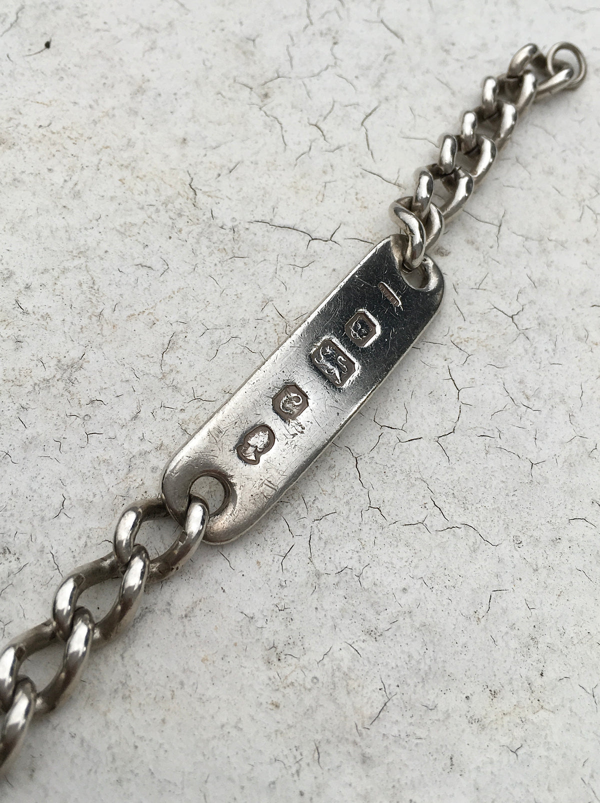 Vintage 1970s Identity Curb Link