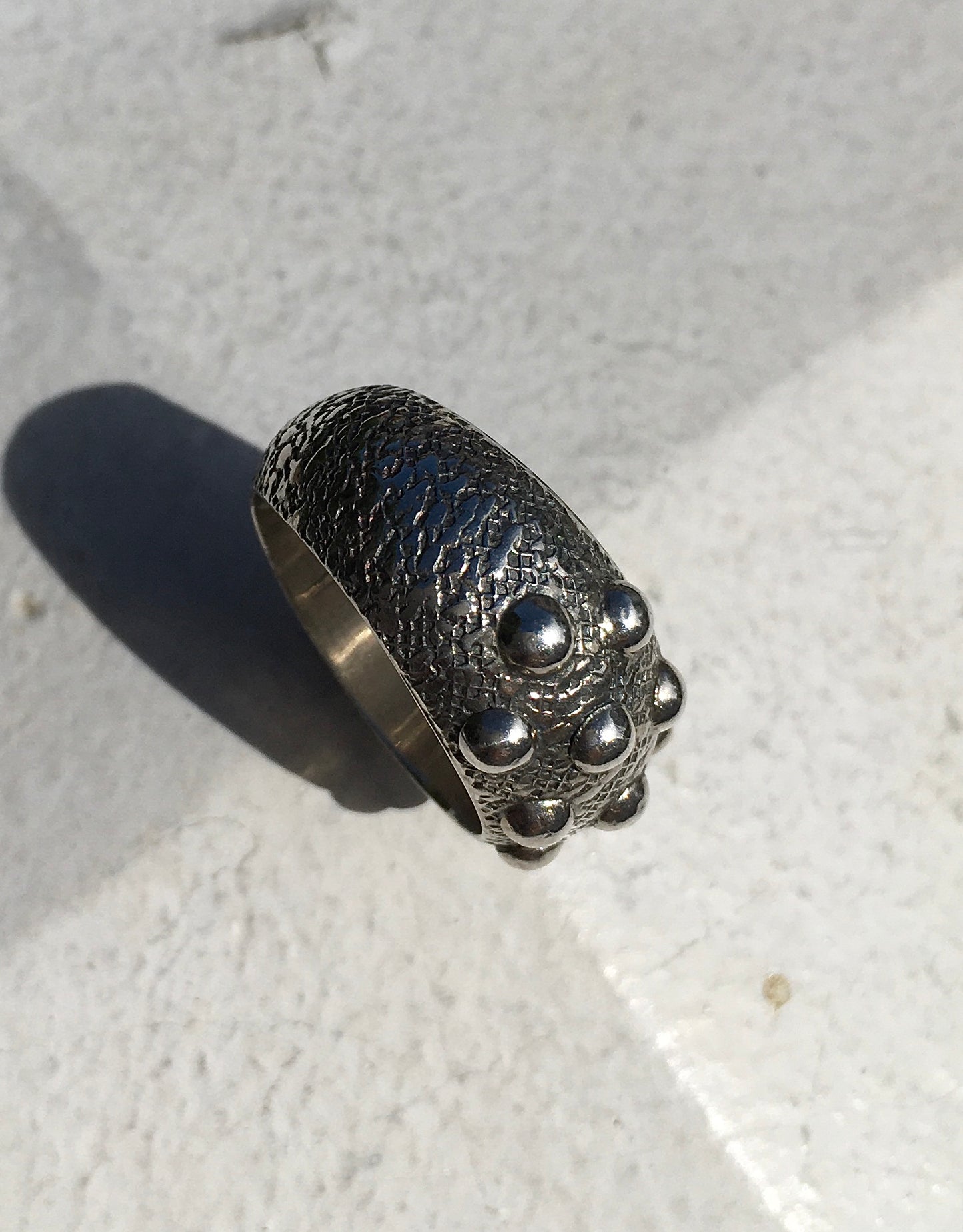 Vintage 1970s Sterling Silver Ring