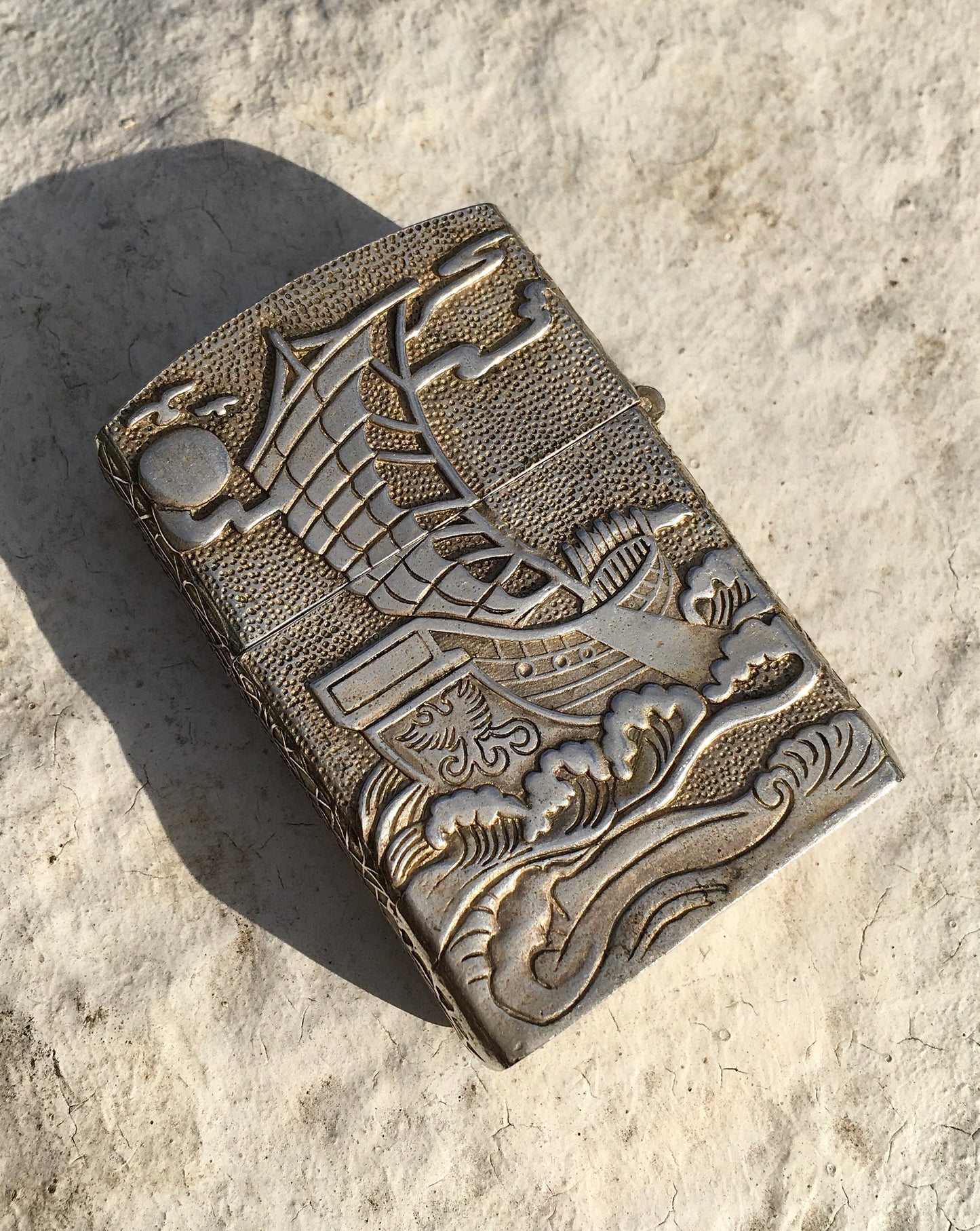 Vintage Solid Silver Lighter