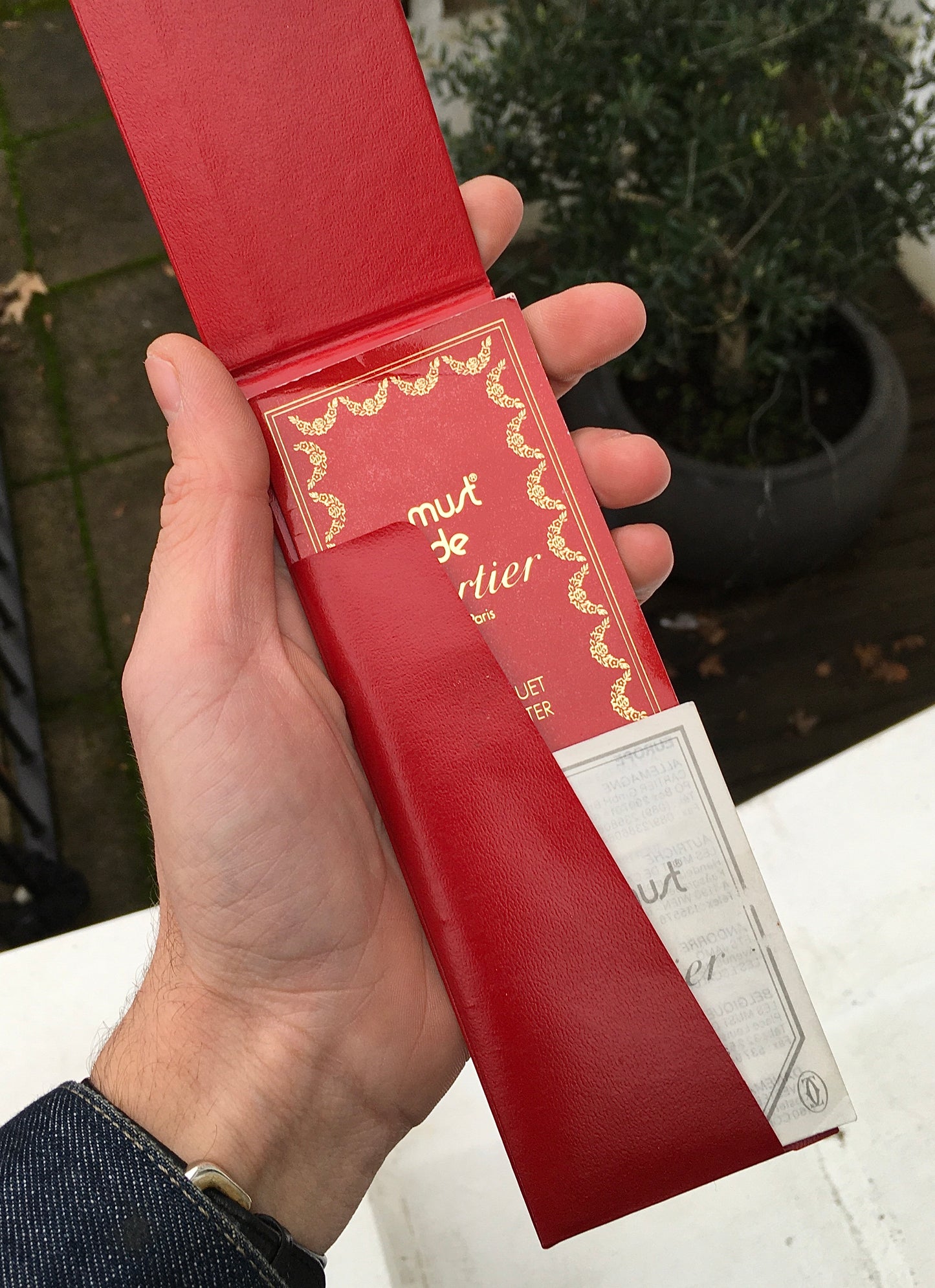 Vintage Cartier Trinity Longboy Lighter