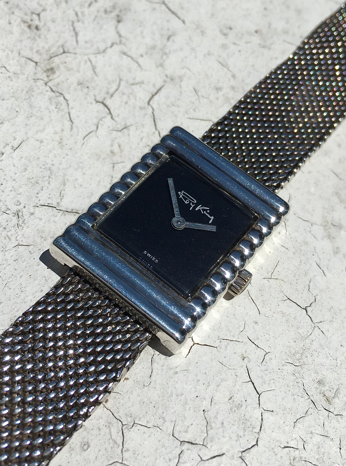 Vintage 1970s Sterling Silver Roy King