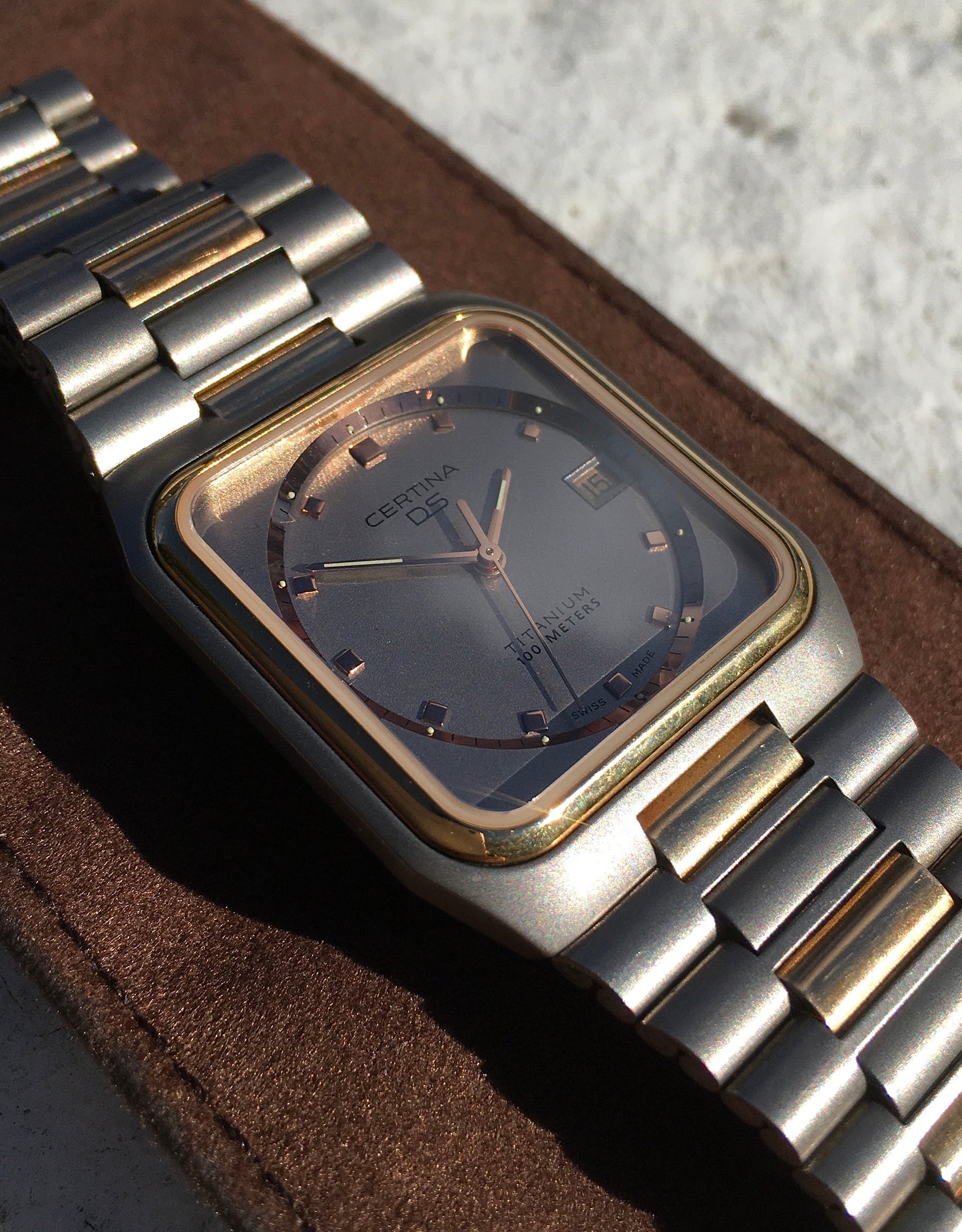 Vintage 1980s Titanium Certina