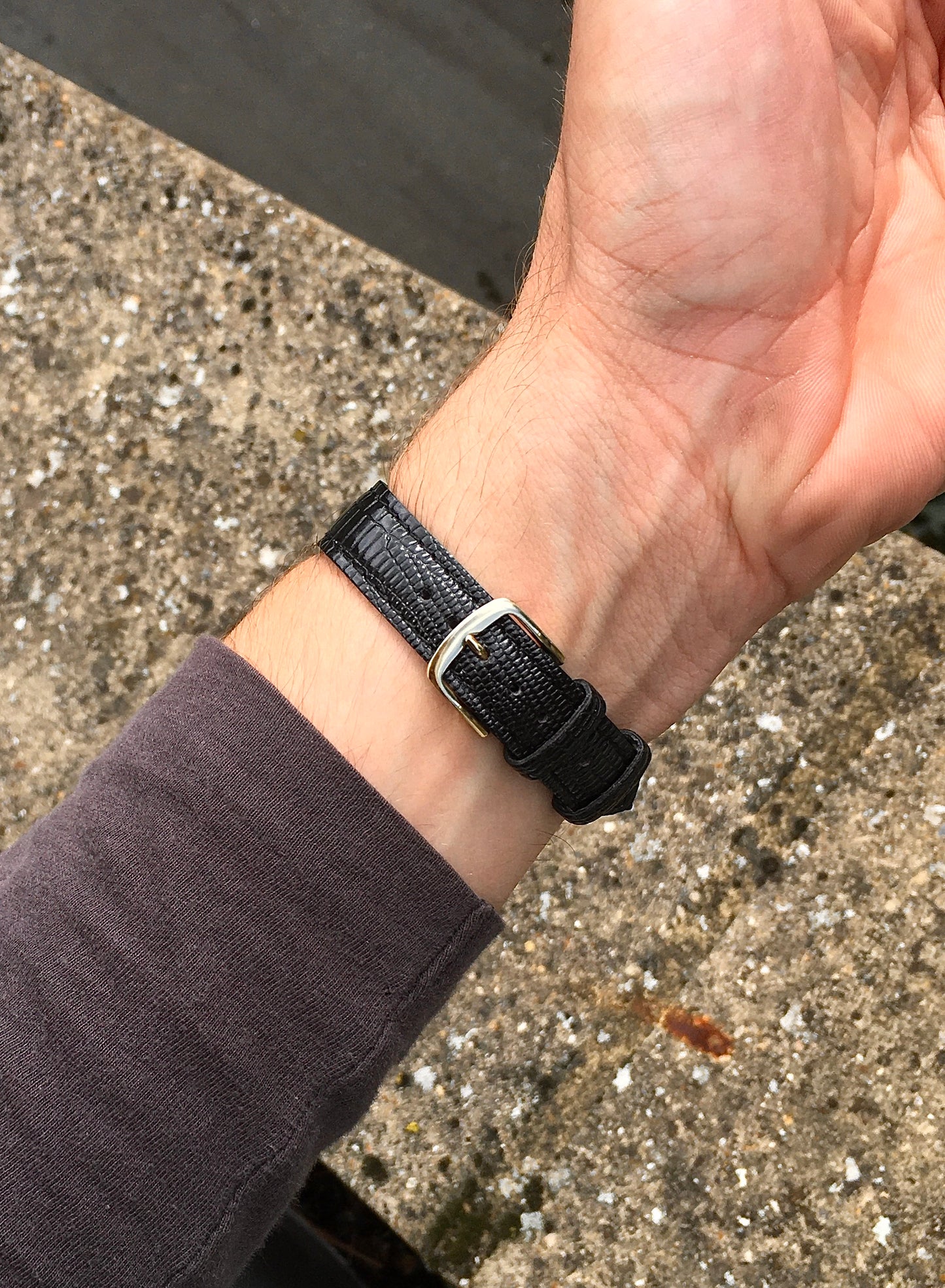 Vintage 1930s Steel & Rose Gold Movado