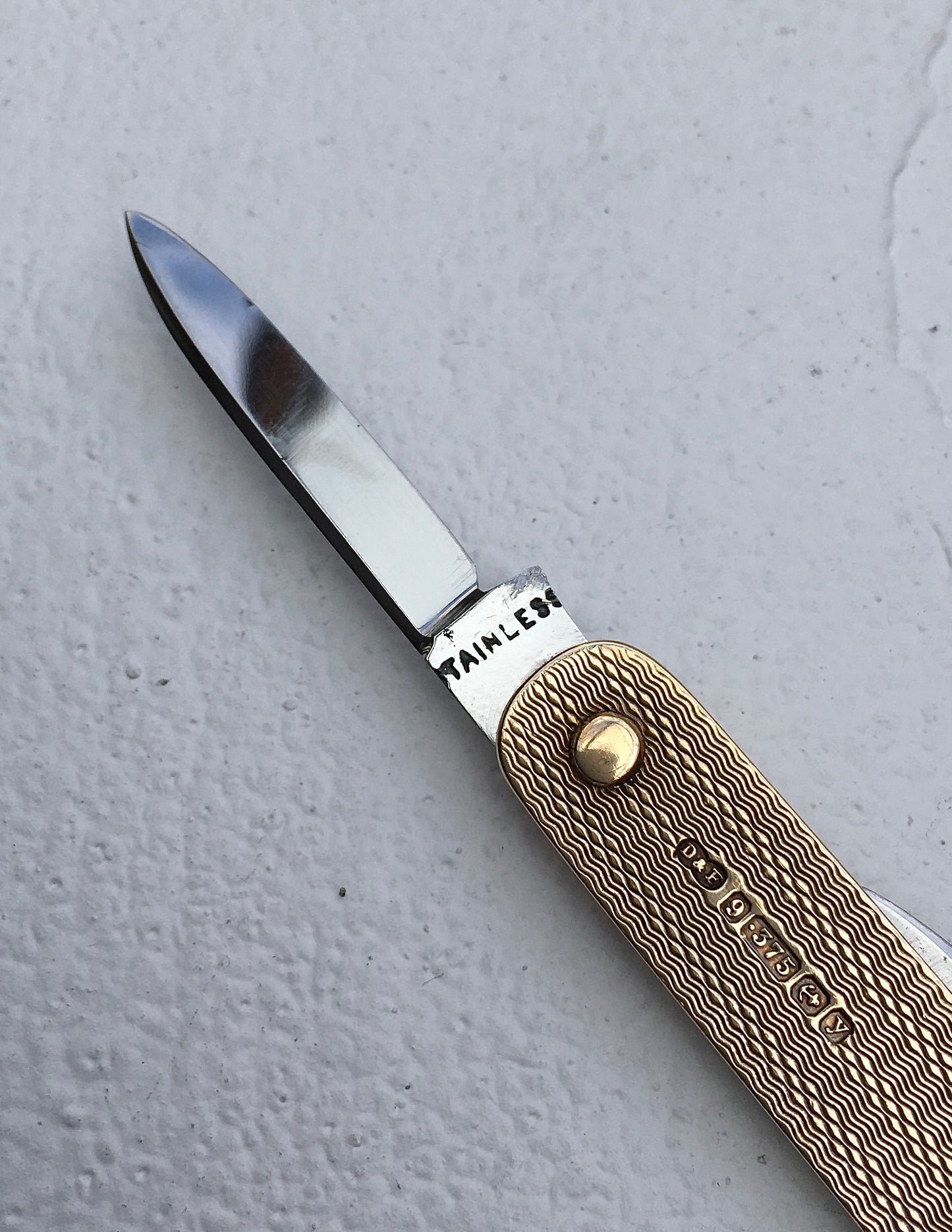 Antique Deakin & Francis 9ct Gold Pocket Knife