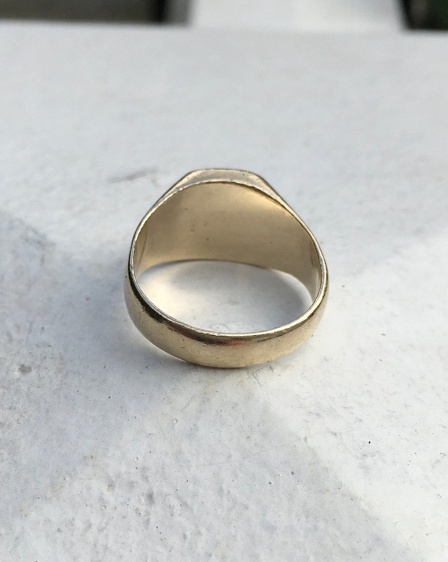 Vintage 9ct Gold Signet